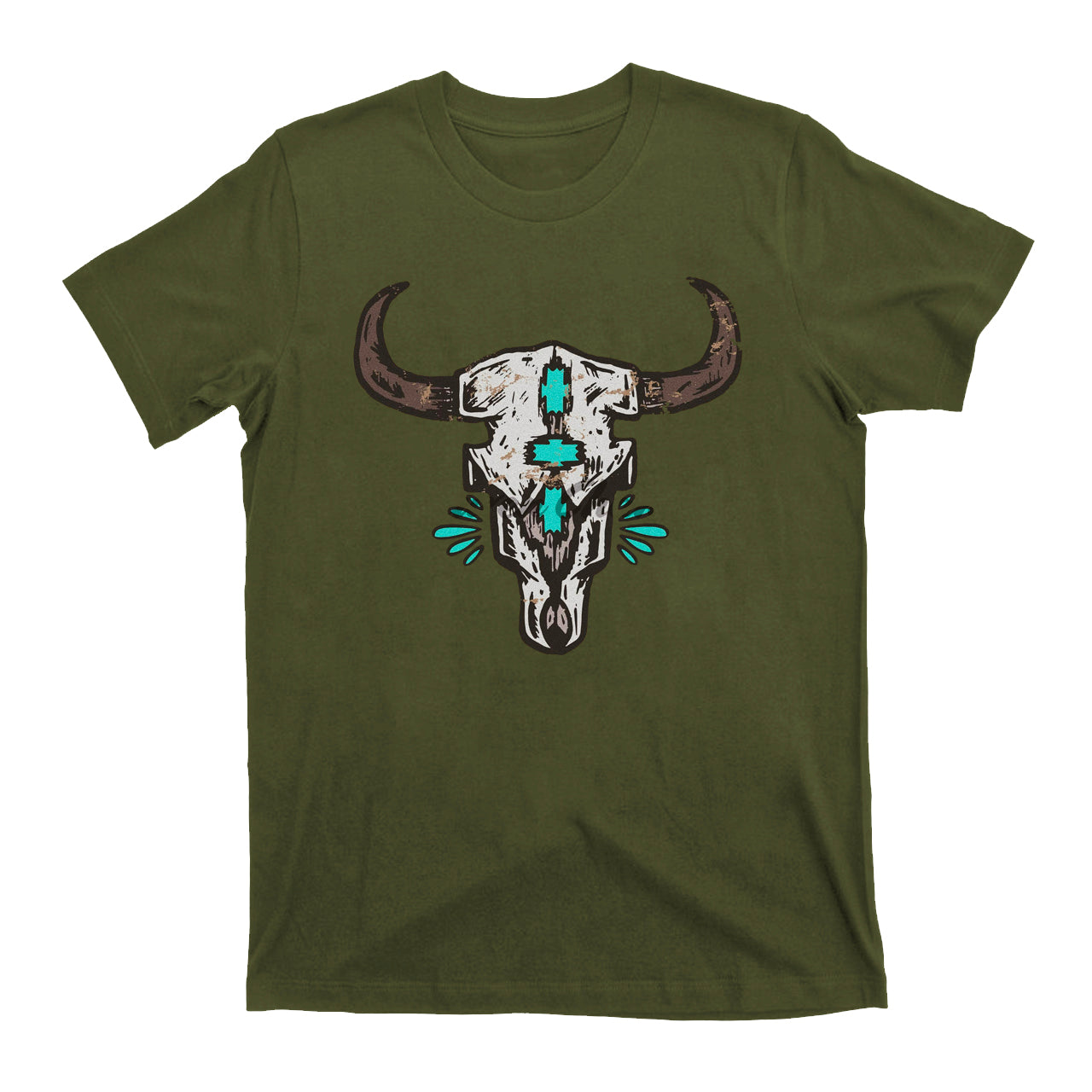 Interstellar Cow Skull T-Shirt
