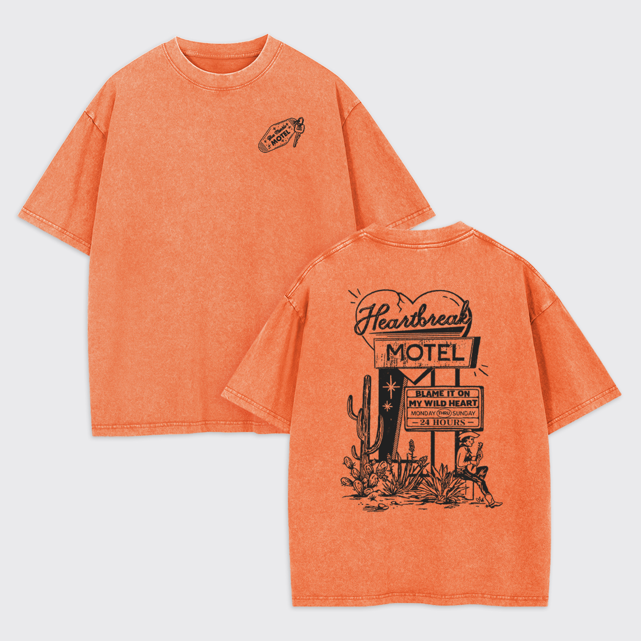 Heartbreak Motel Vintage Garment-dye Tees