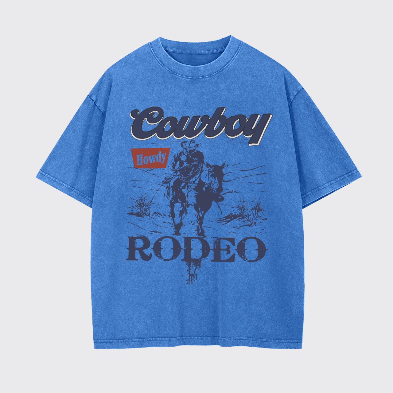 Wild West Cowboy Rodeo Garment-dye Tees