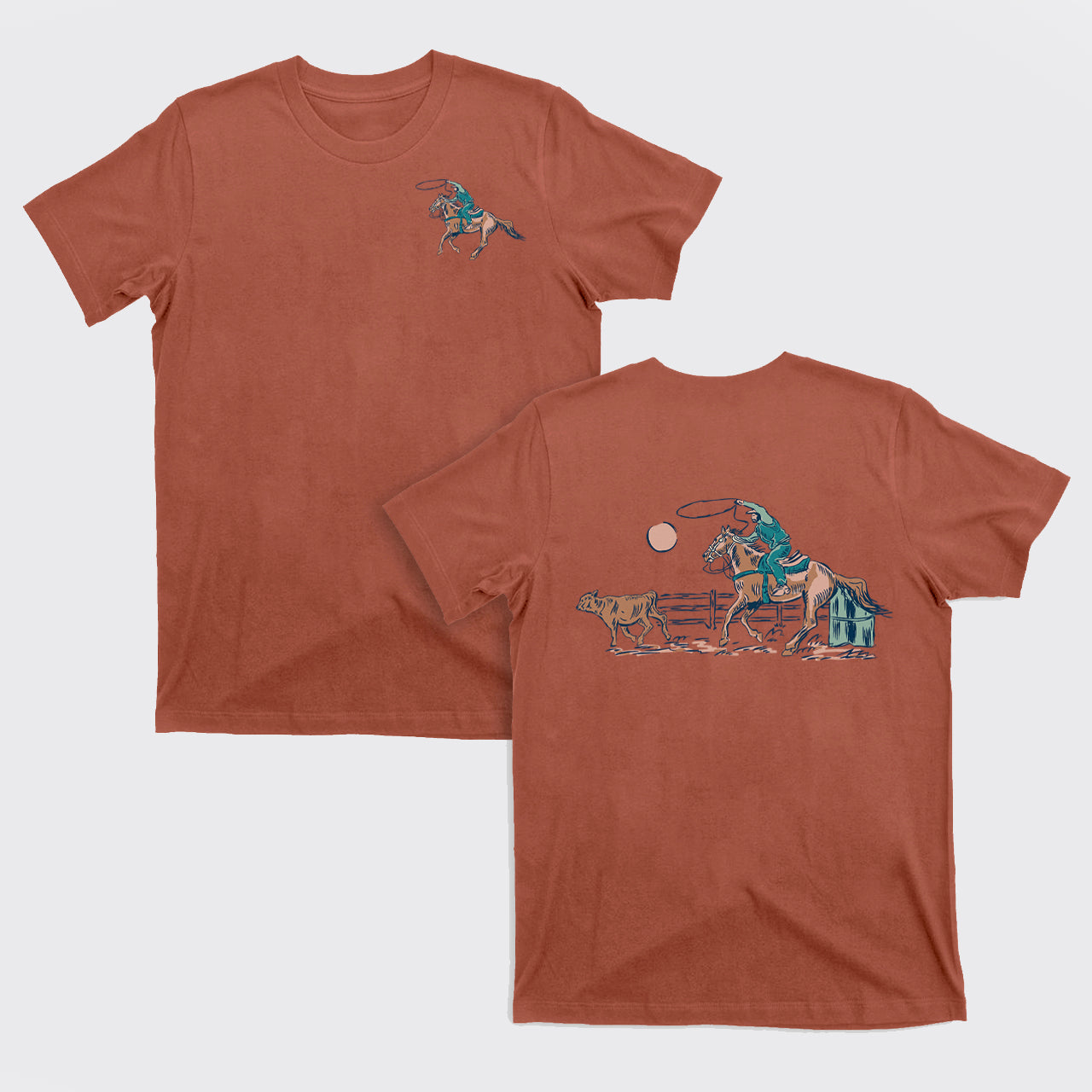 Western Cowboy Rodeo T-Shirts