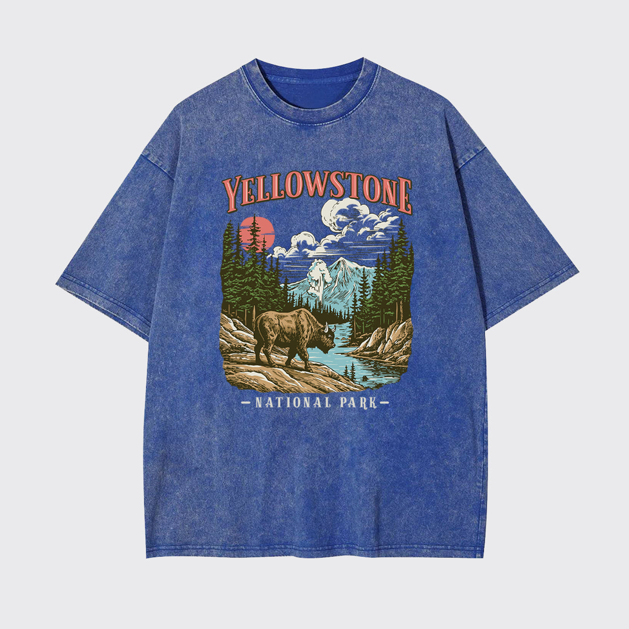 Vintage Yellowstone National Park Garment-dye Tees