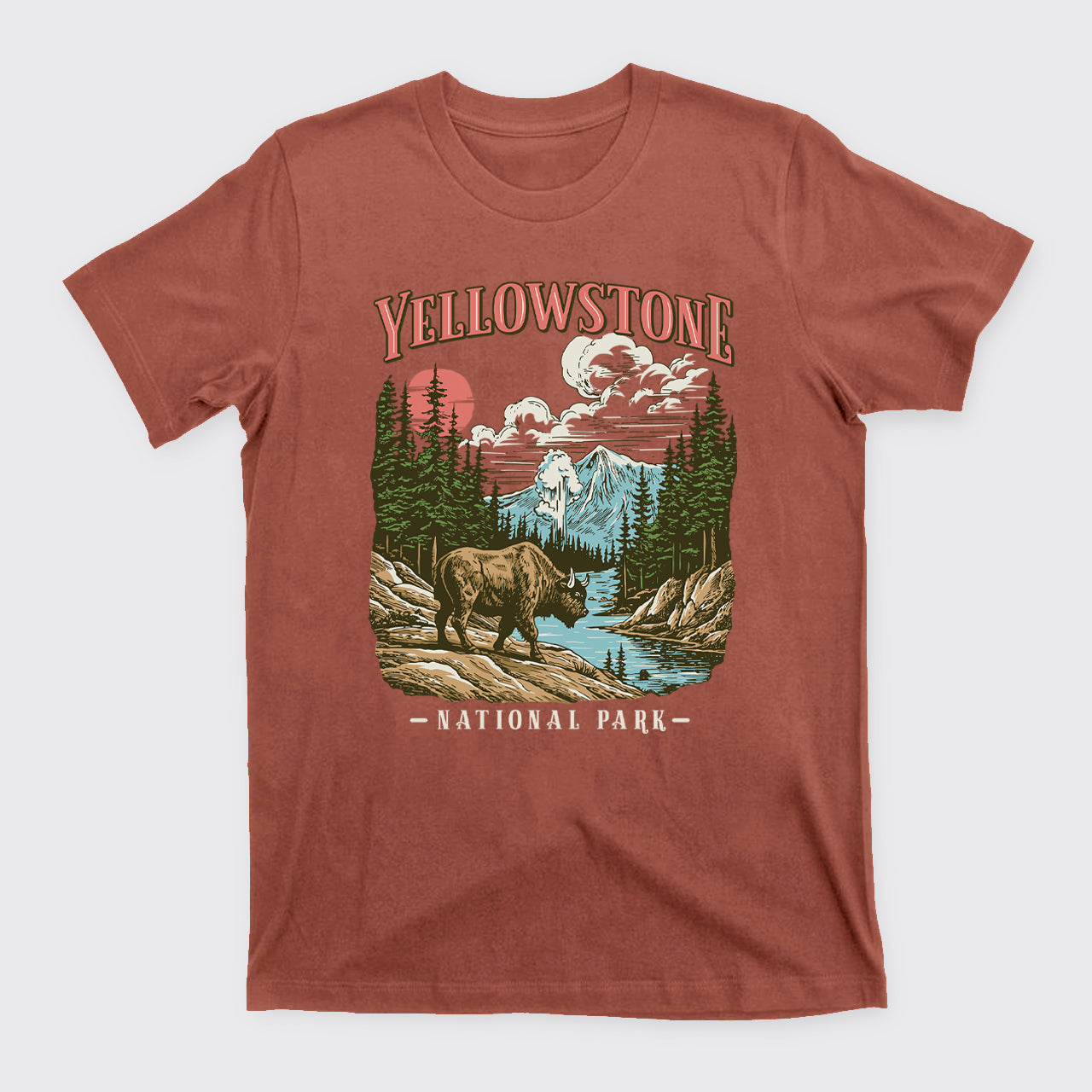 Vintage Yellowstone National Park T-Shirts