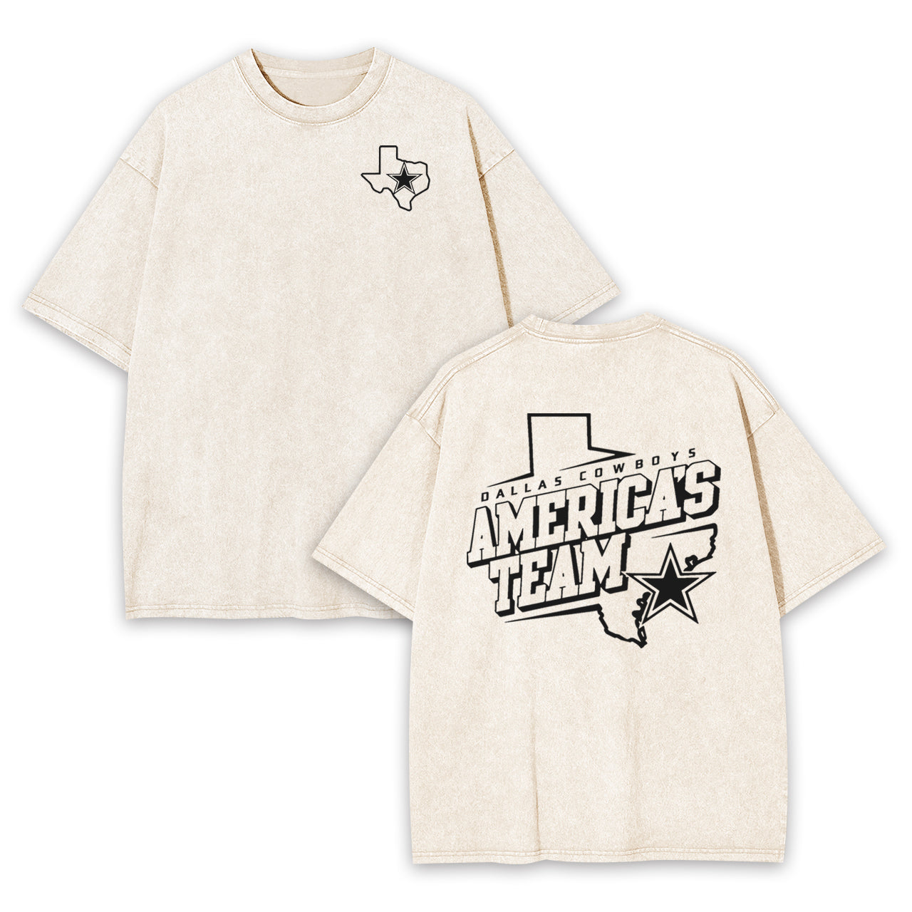 Texas Dallas Cowboys America��s Team Garment-dye Tees