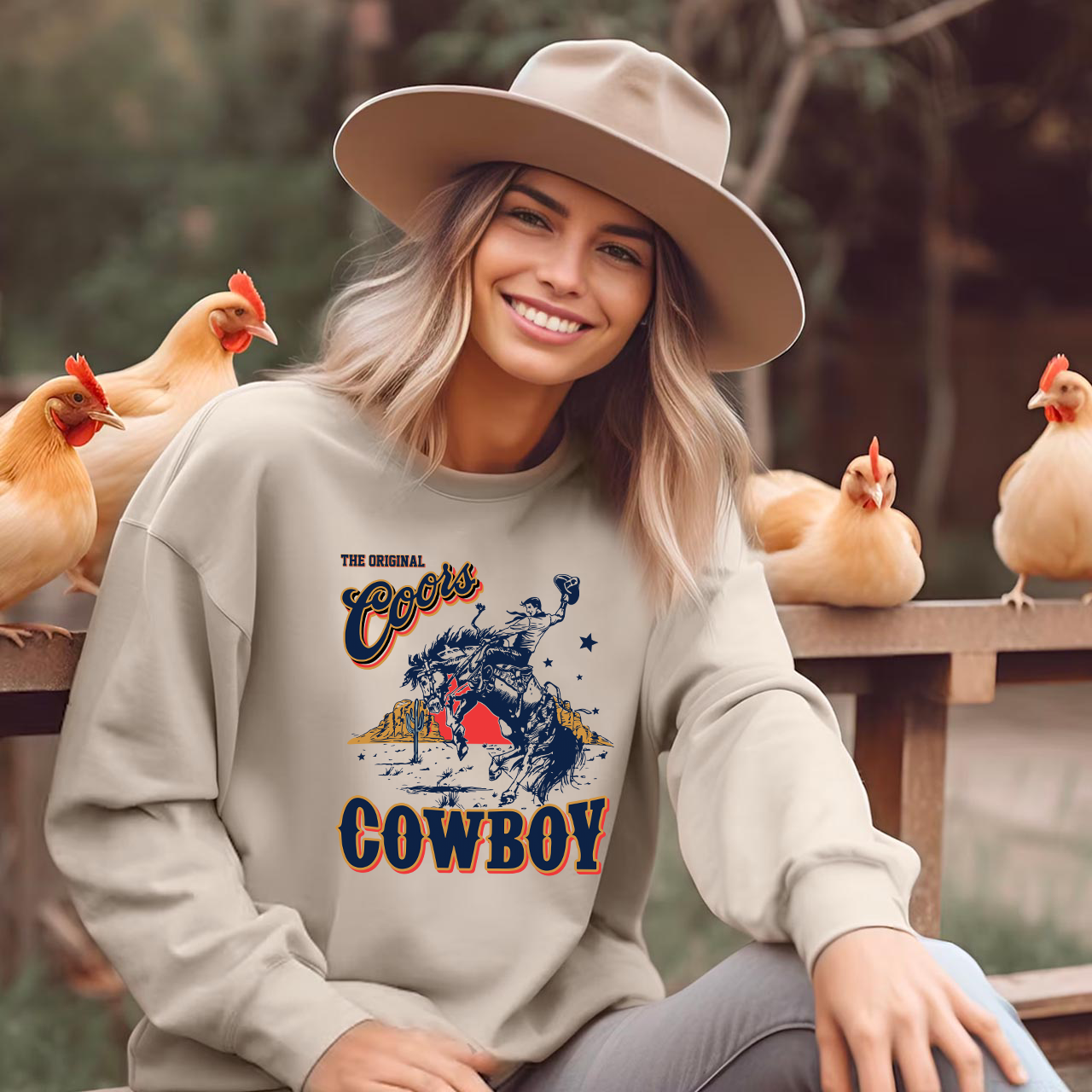 The Original Cools Western Cowboy Sweatshirt