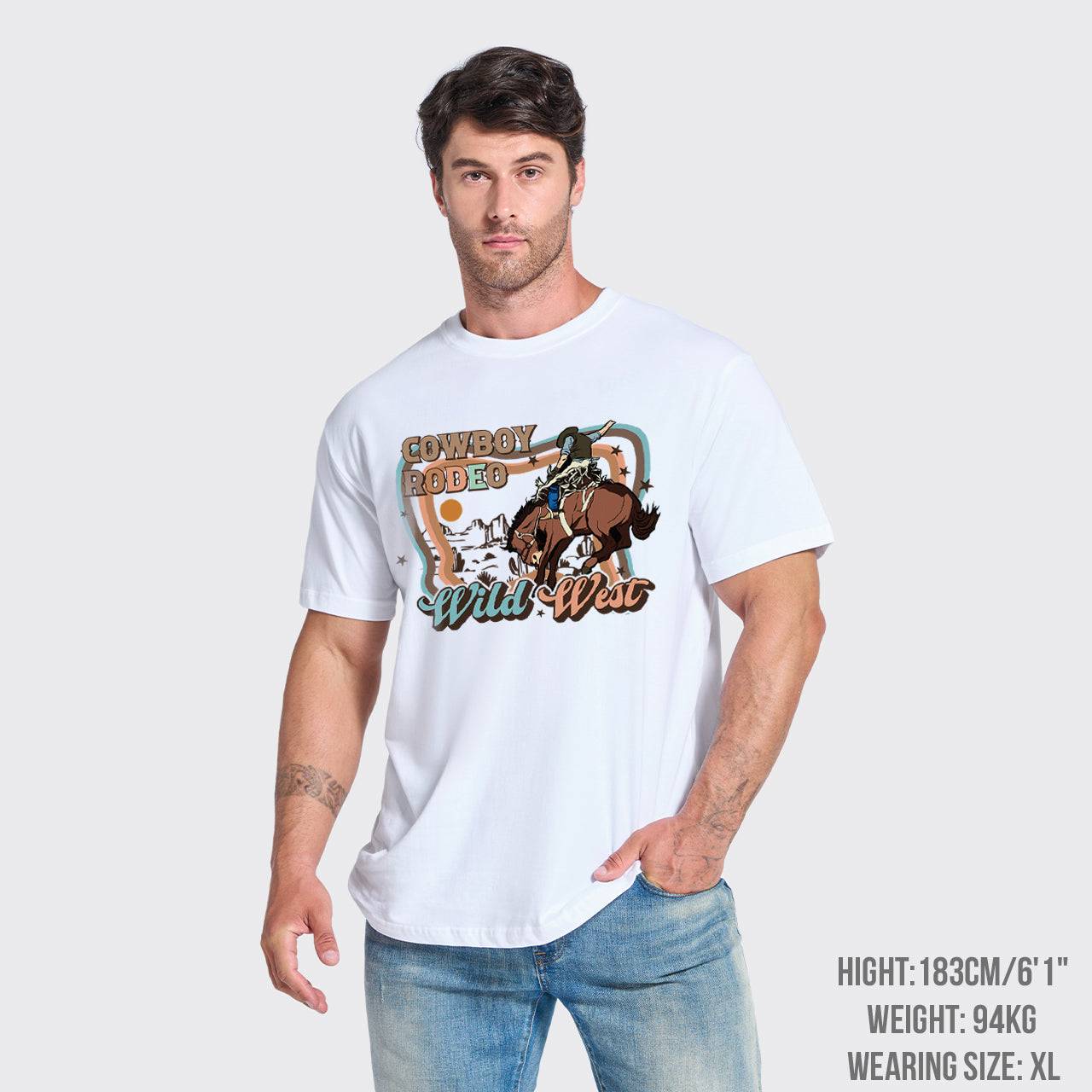 Cowboy Rodeo Wild West T-Shirts