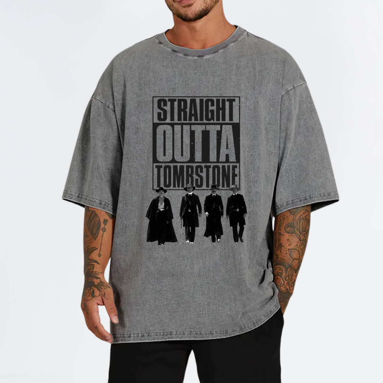 Straight Outta Tombstone Garment-dye Tees