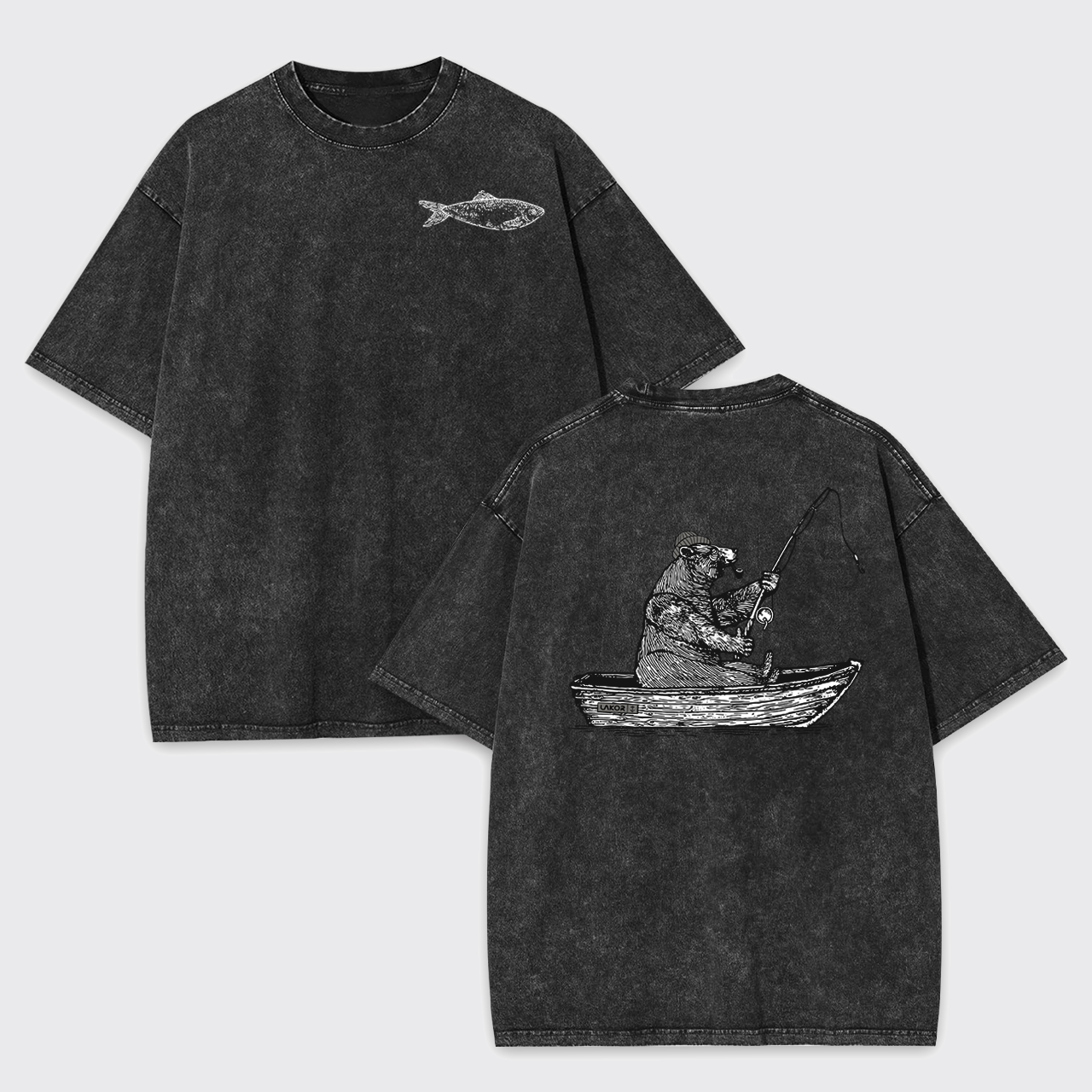 Boat Bear Garment-dye Tees