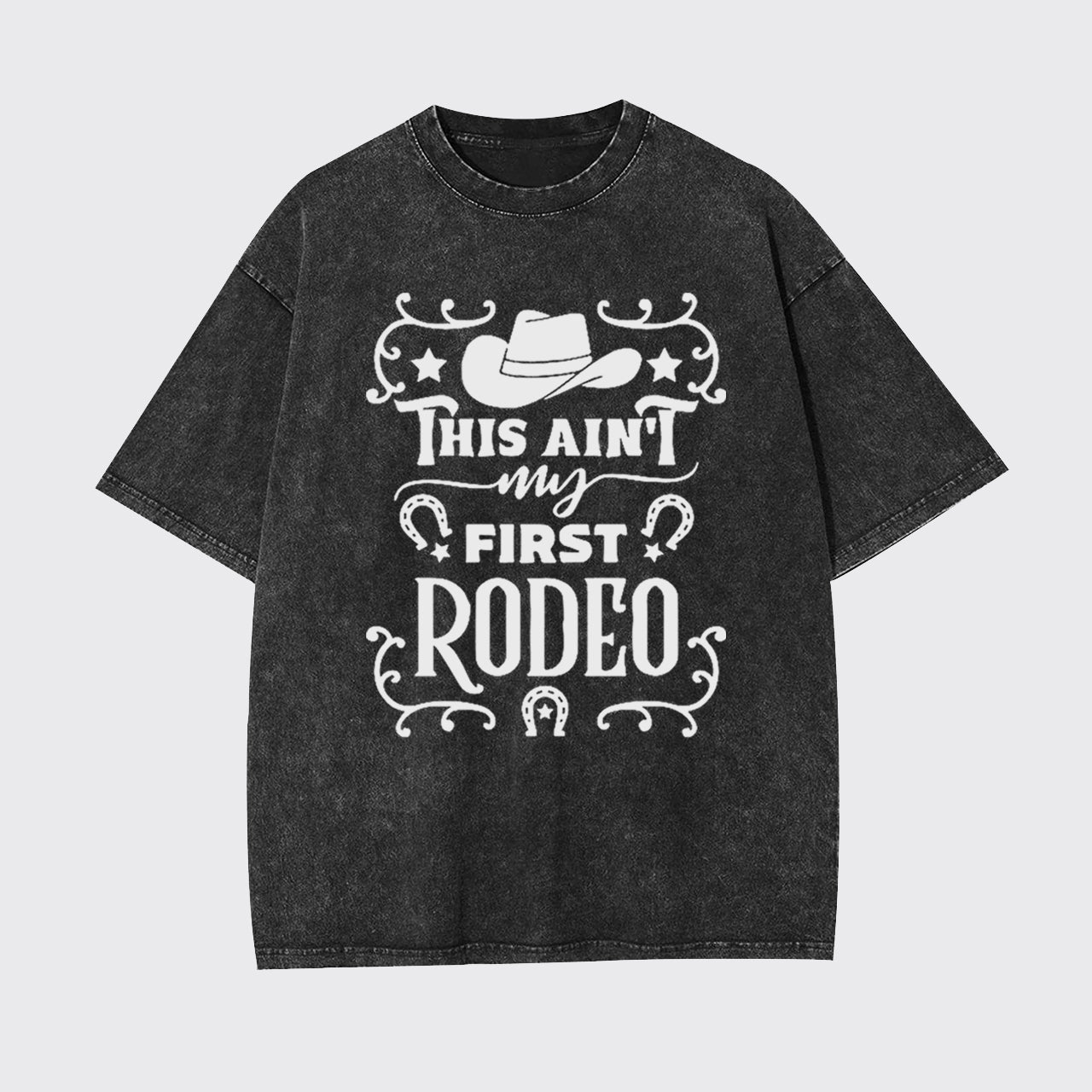 Not My First Rodeo Garment-dye Tees