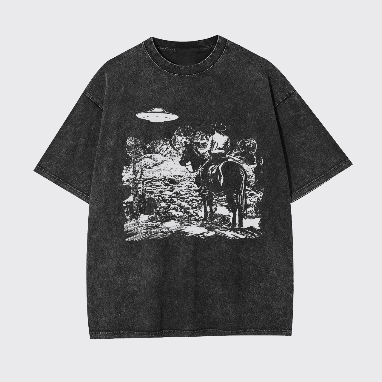 There's A UFO Garment-dye Tees Garment-dye Tees