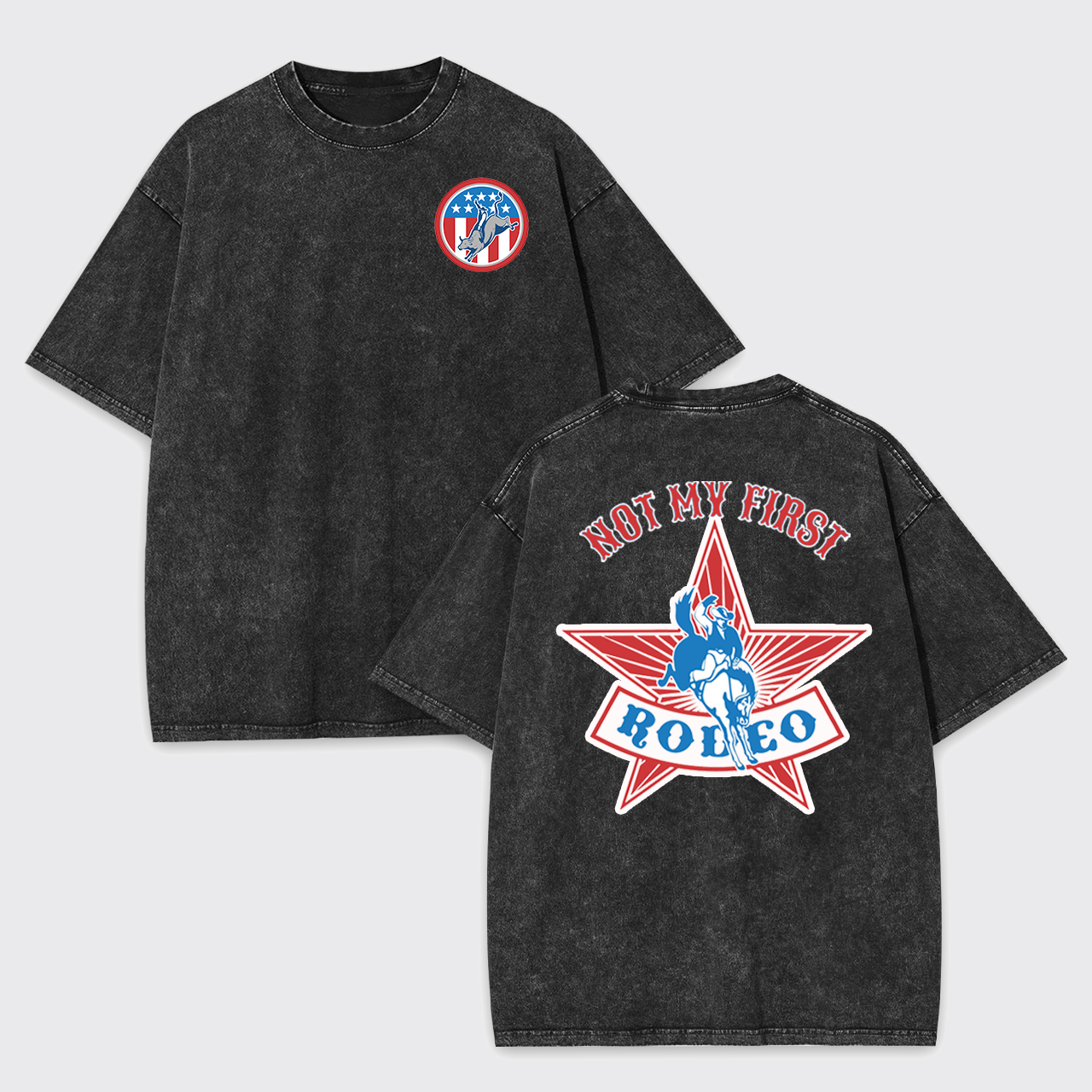 It's Not My First Rodeo Garment-dye Tees