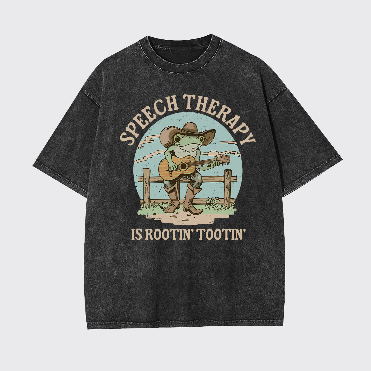 Speech Therapy Is Rootin' Tootin' Garment-dye Tees