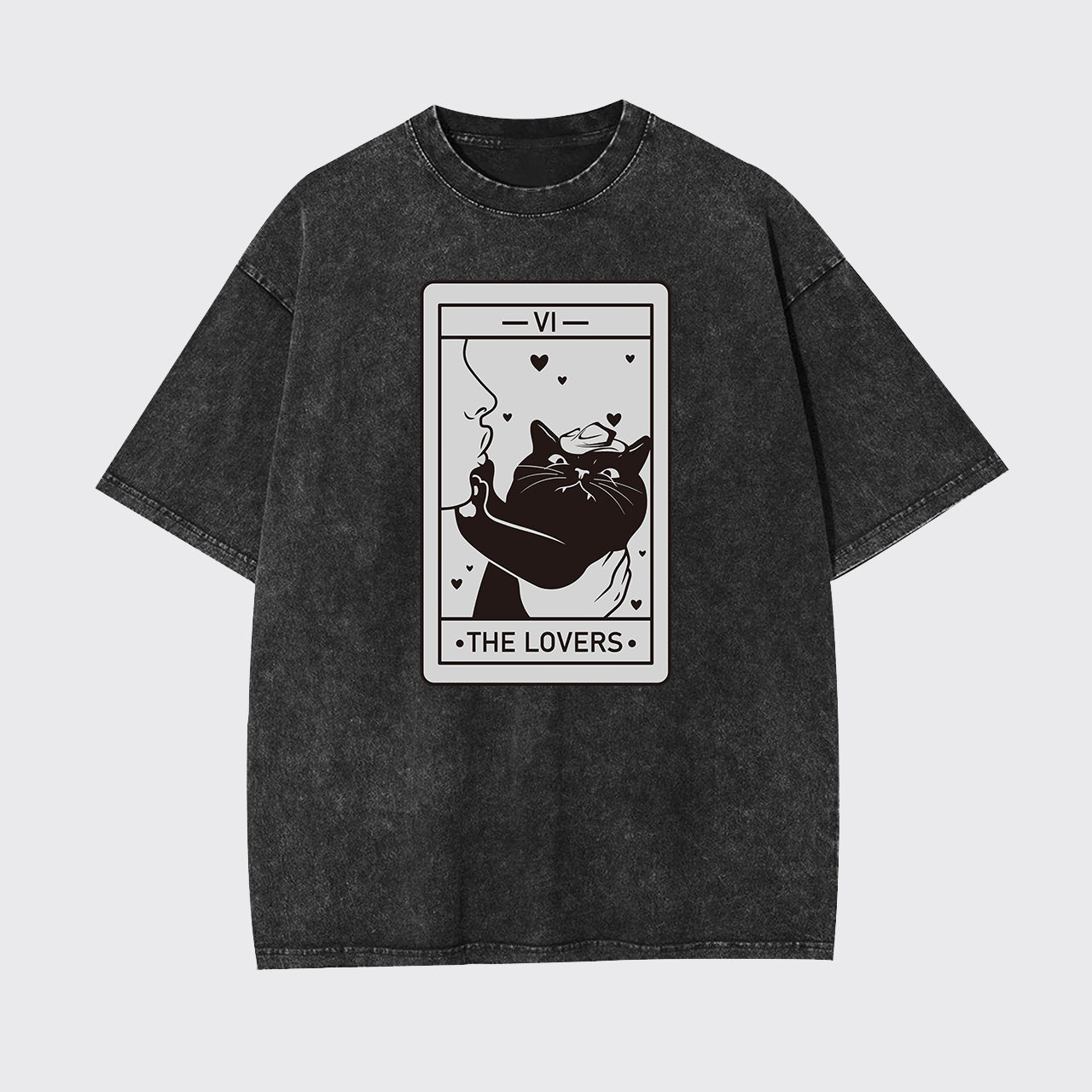 Tarot Cat Garment-dye Tees