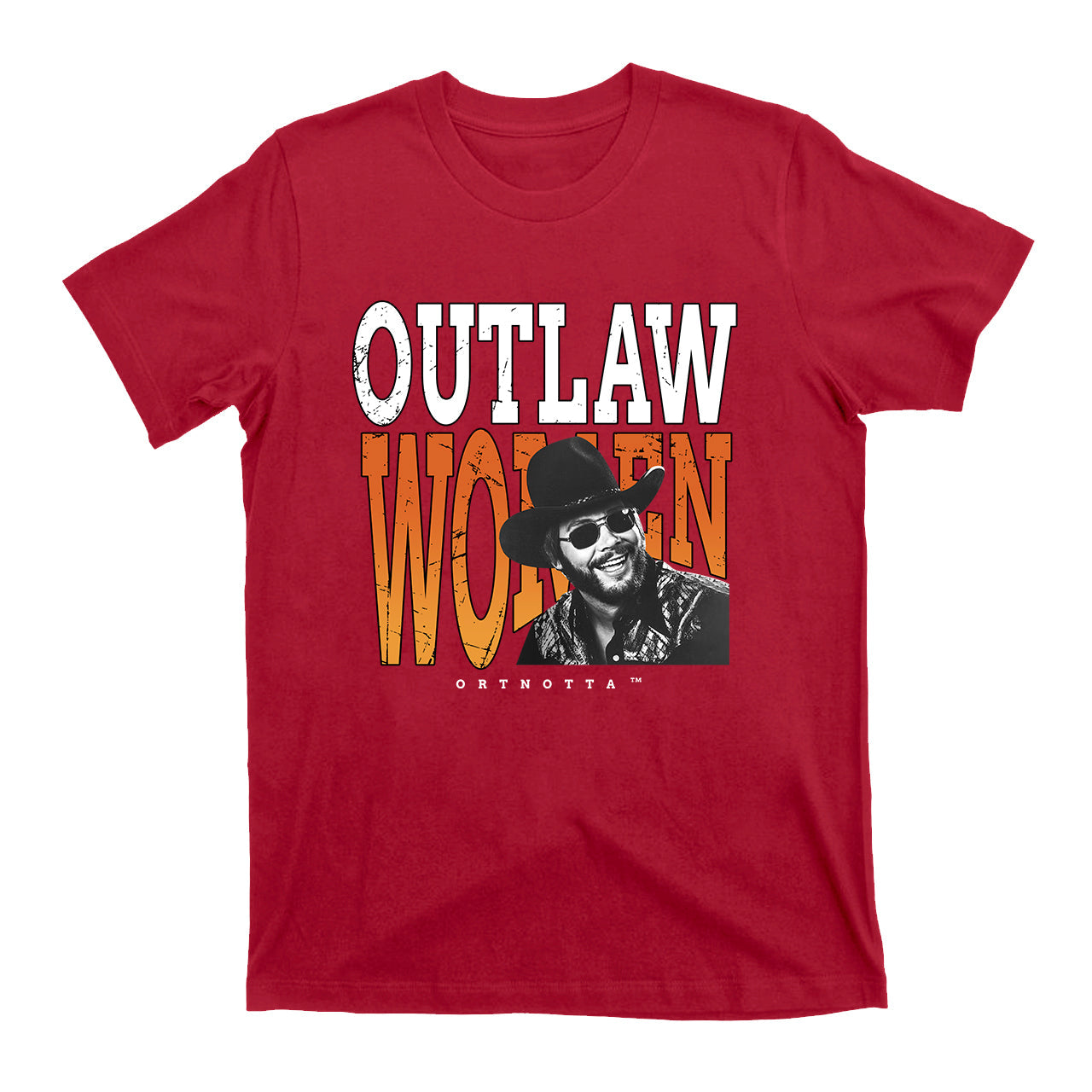 Outlaw Women Hank Western Retro Boho Hippie Shirt