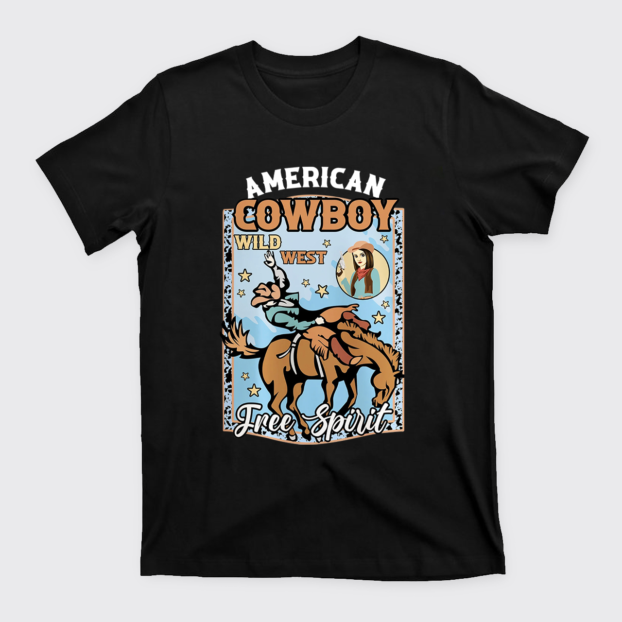 American Cowboy Wild West T-Shirts