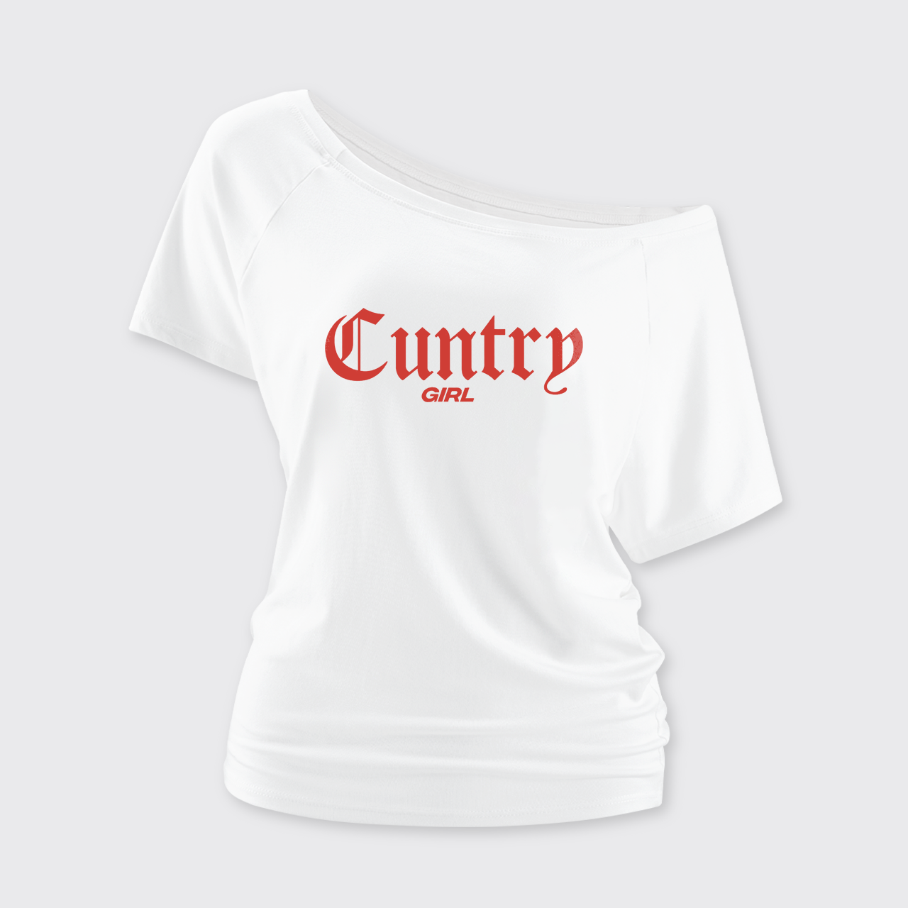 Cuntry Girl Off Shoulder Top