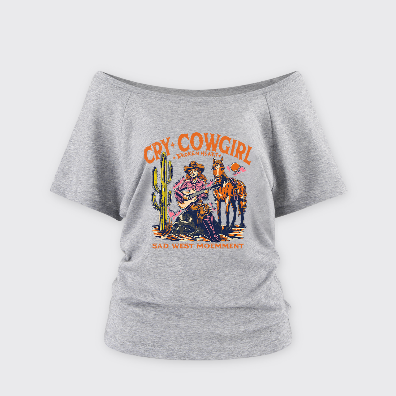 Sad West Off Shoulder Top