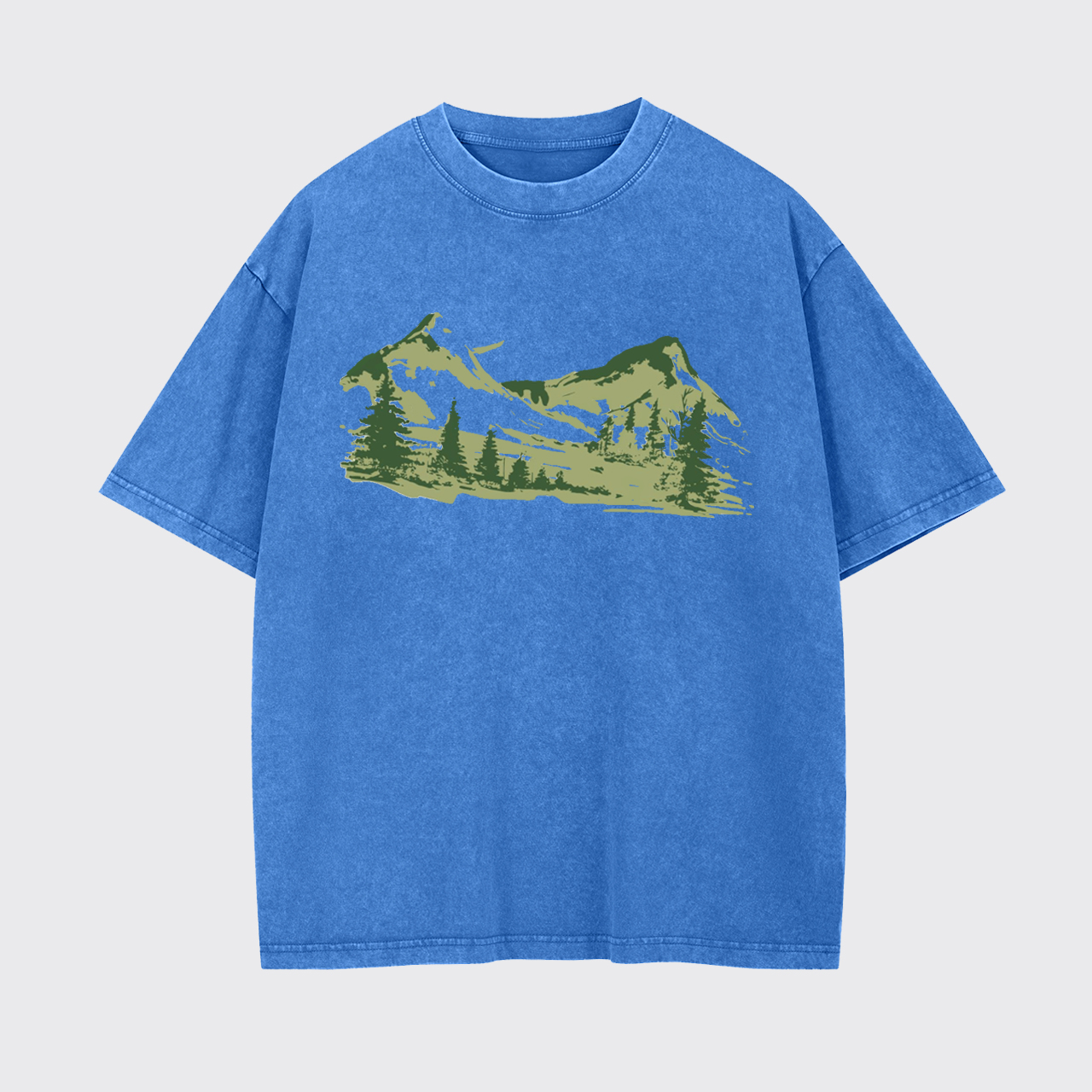 Mountain Range Adventure Garment-dye Tees