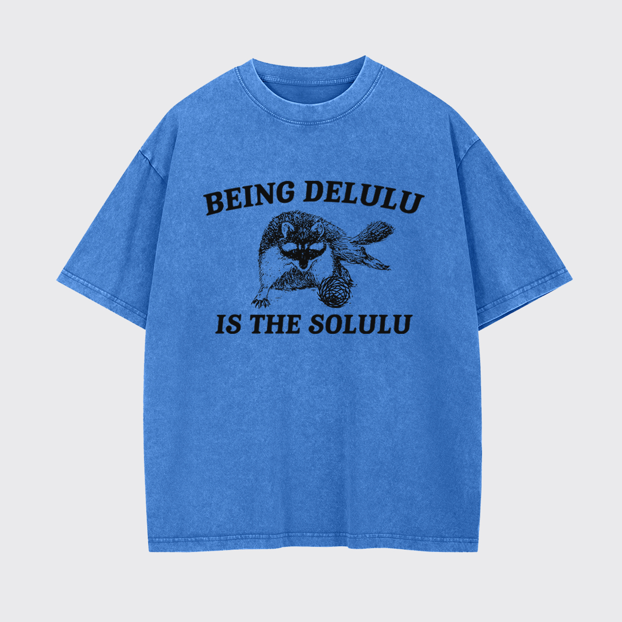 Being Delulu Is The Solulu Garment-dye Tees
