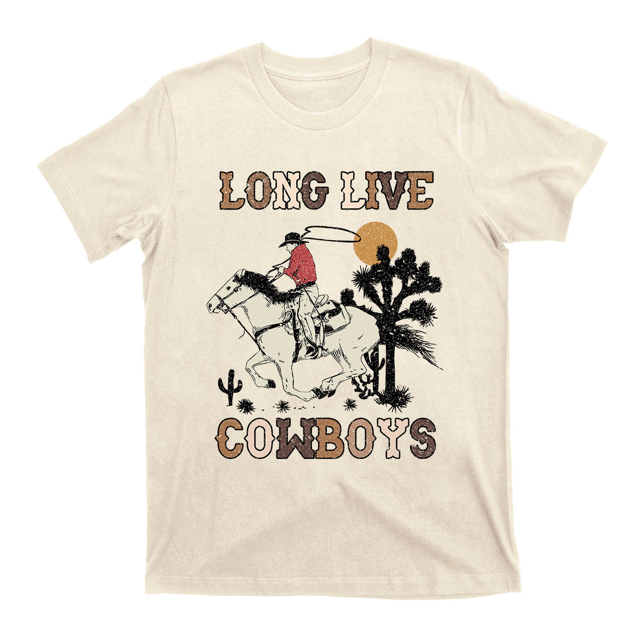Long Live Cowboy Vintage Country T-Shirt