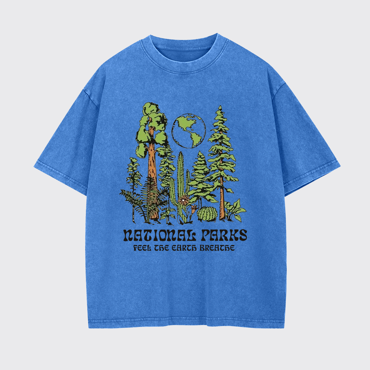 National Parks Feel the Breath Garment-dye Tees