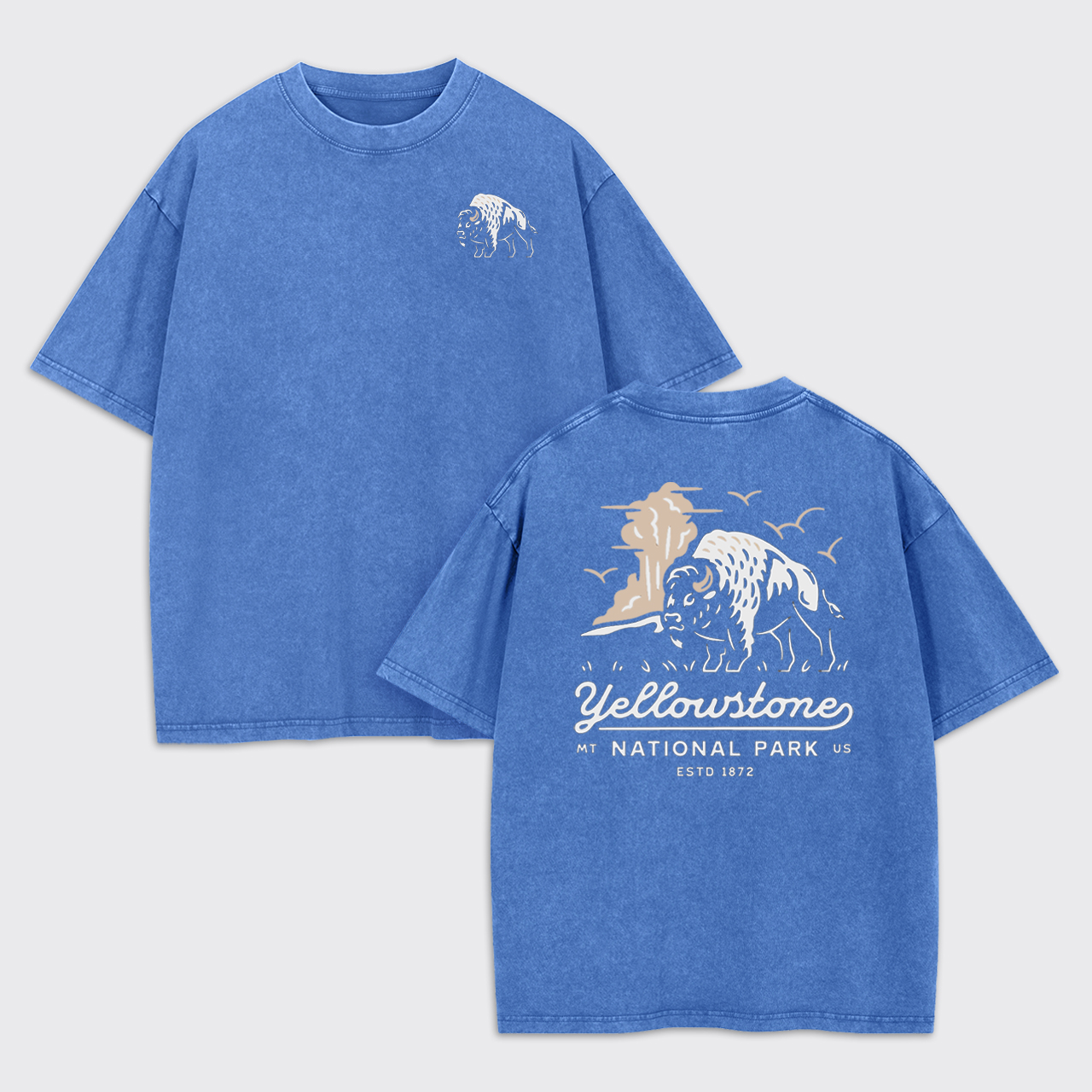 Yellowstone National Park Garment-dye Tees