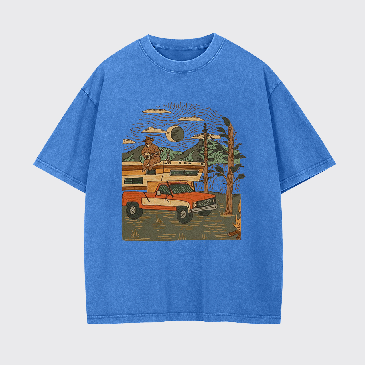 Rugged Cowboy Adventure Garment-dye Tees