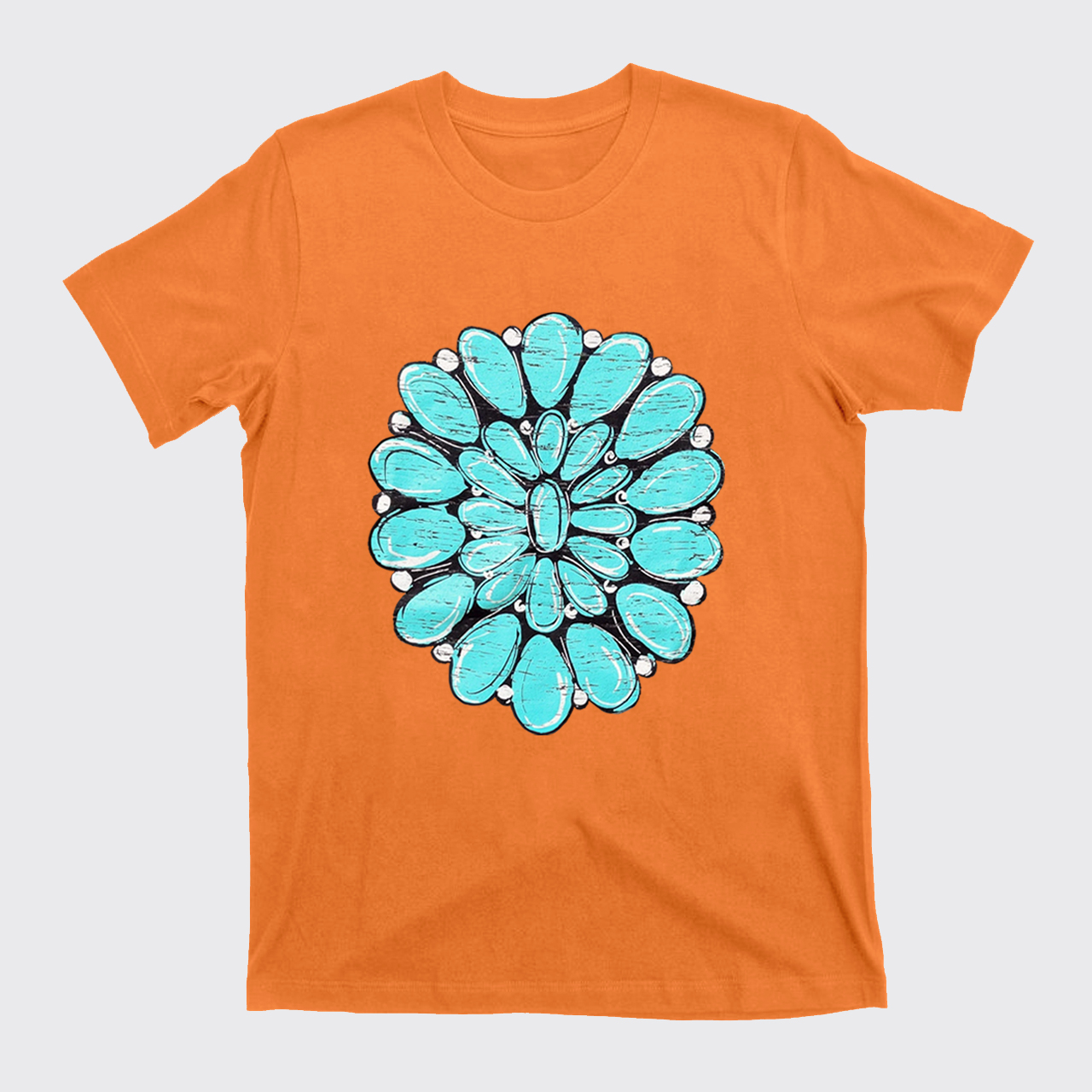 Turquoise Stone Country Music T-Shirts