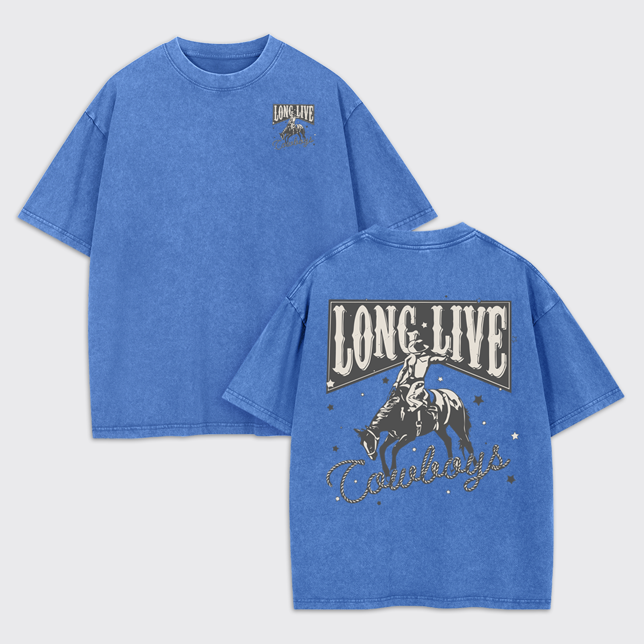 Long Live Cowboy Garment-dye Tees
