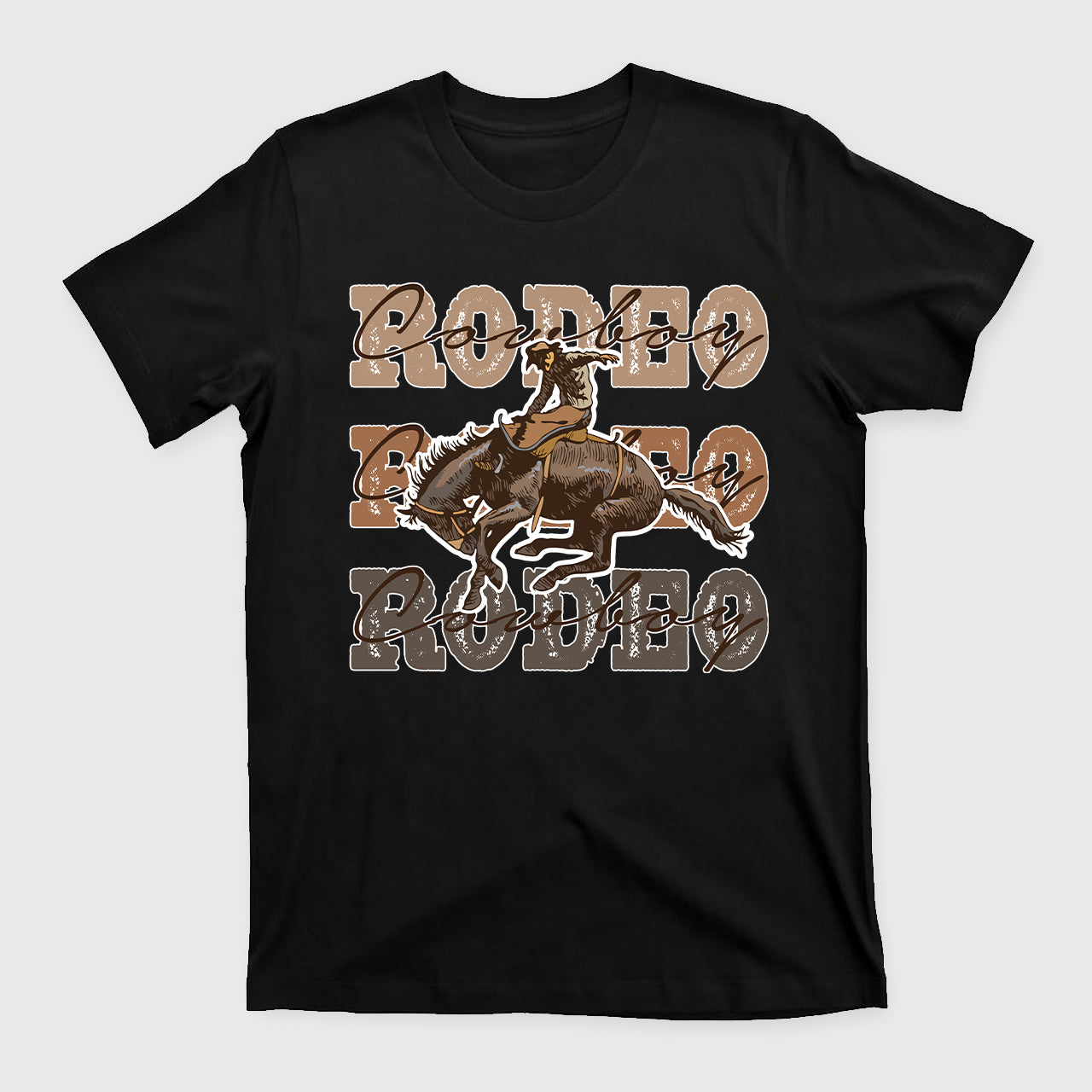 Cowboy Horse Riding Vintage Rodeo T-Shirts
