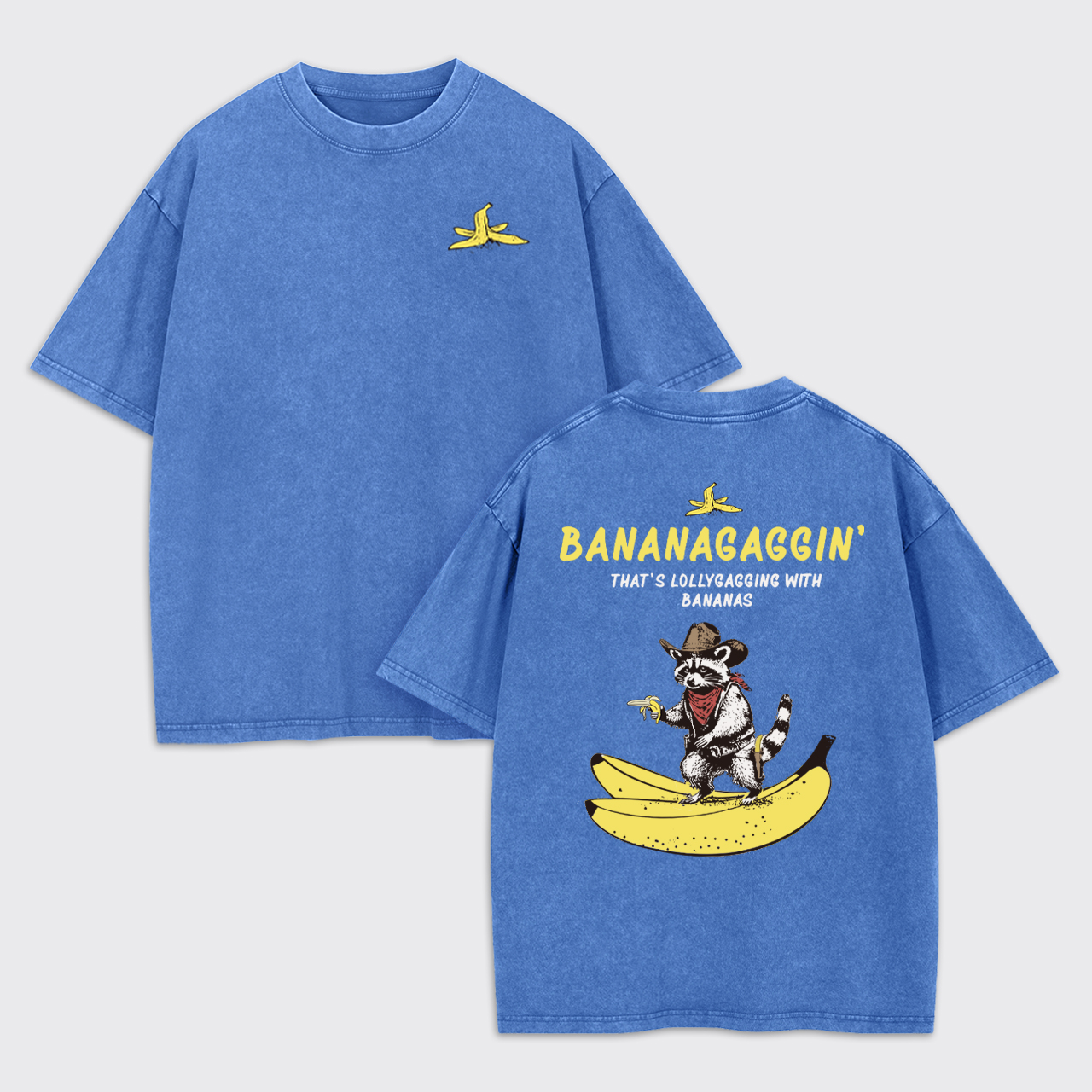 Funny Bananagaggin Banana Garment-dye Tees