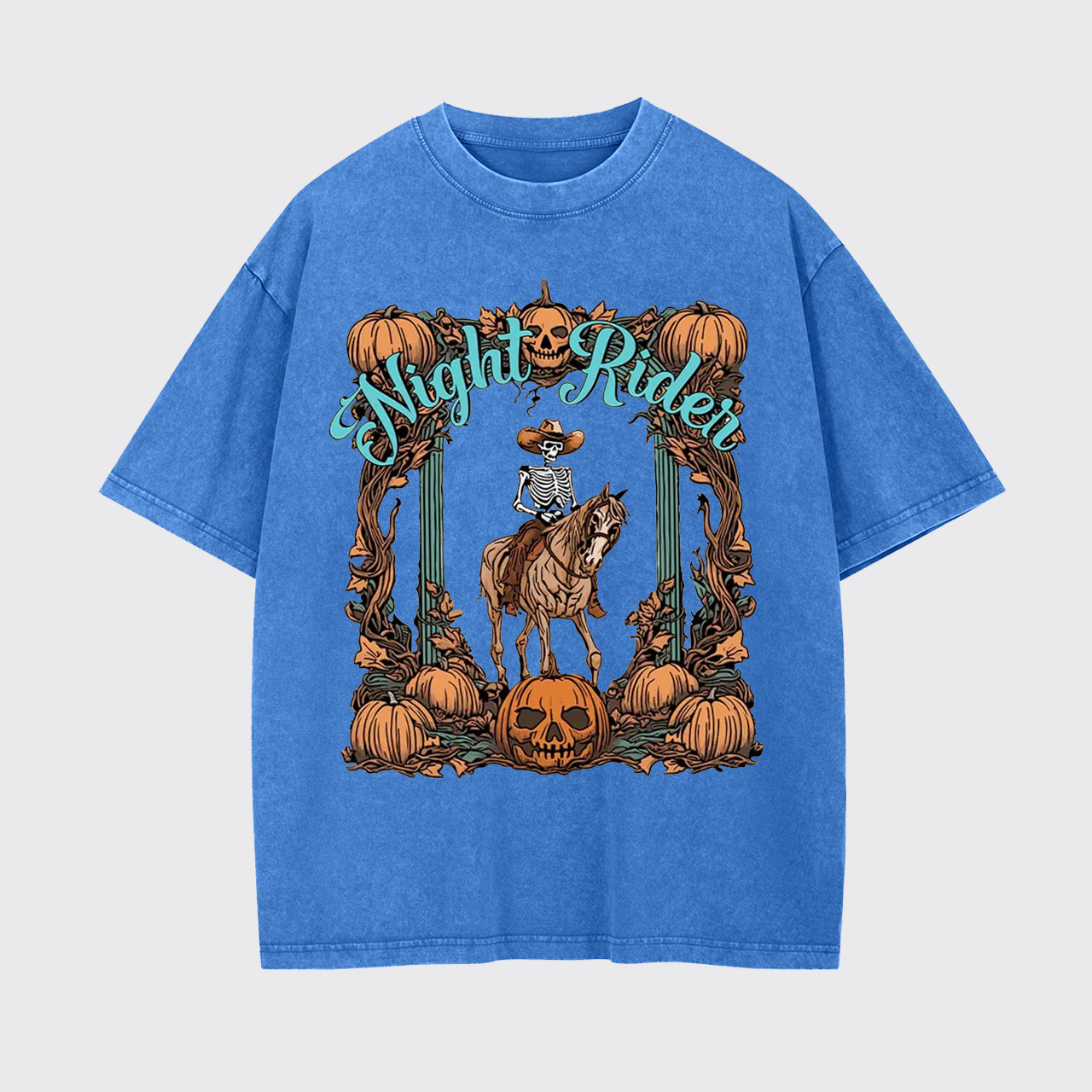 Halloween Night Rider Garment-dye Tees