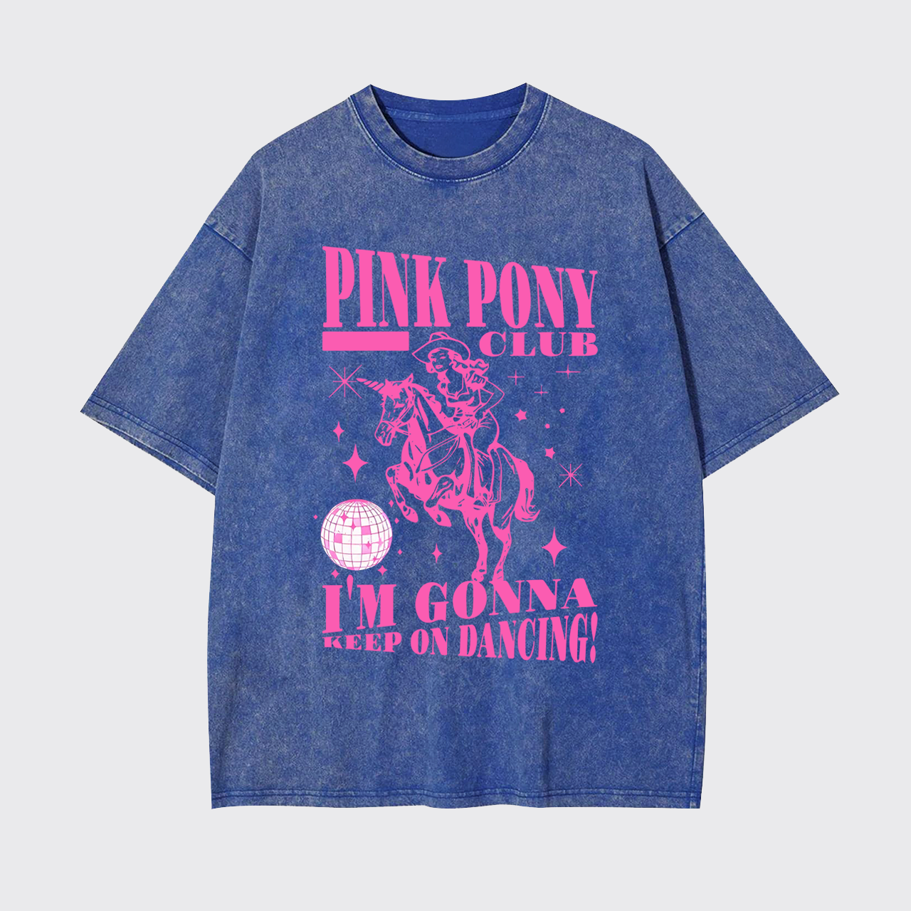 Keep On Dancing Cowgirl Garment-dye Tees
