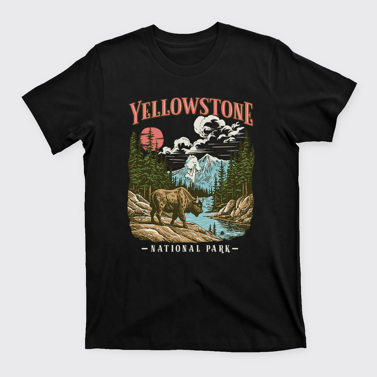 Vintage Yellowstone National Park T-Shirts