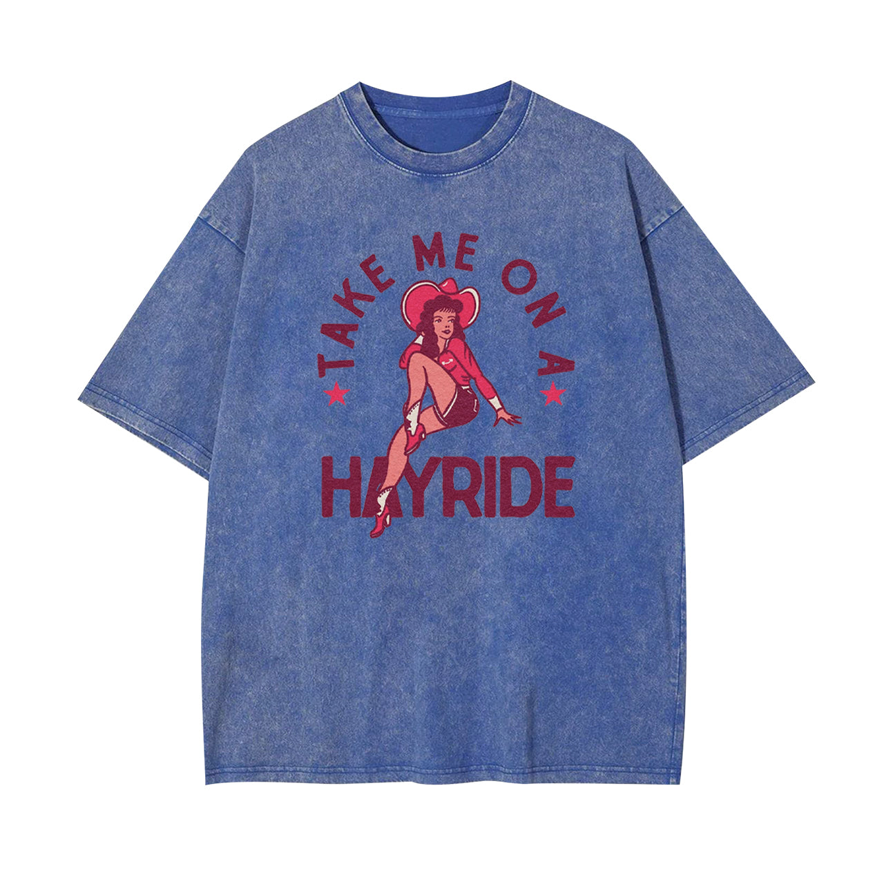 Take Me On A Hayride Garment-dye Tees
