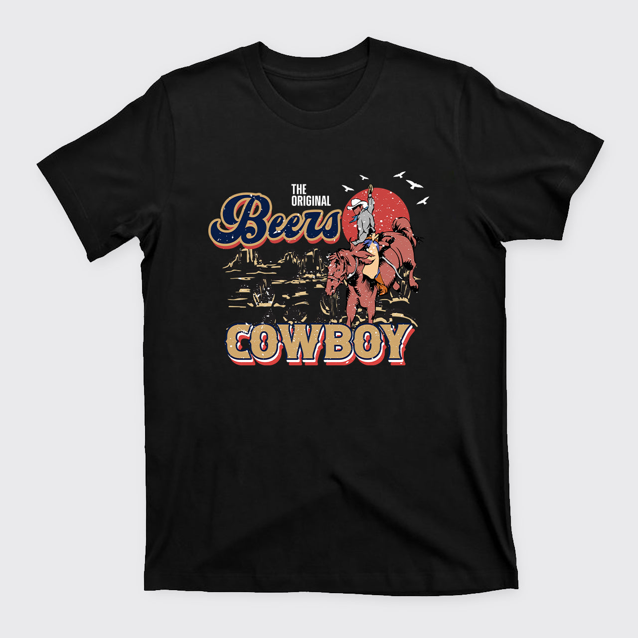 The Original Coors Cowboy West Cowboy T-Shirts