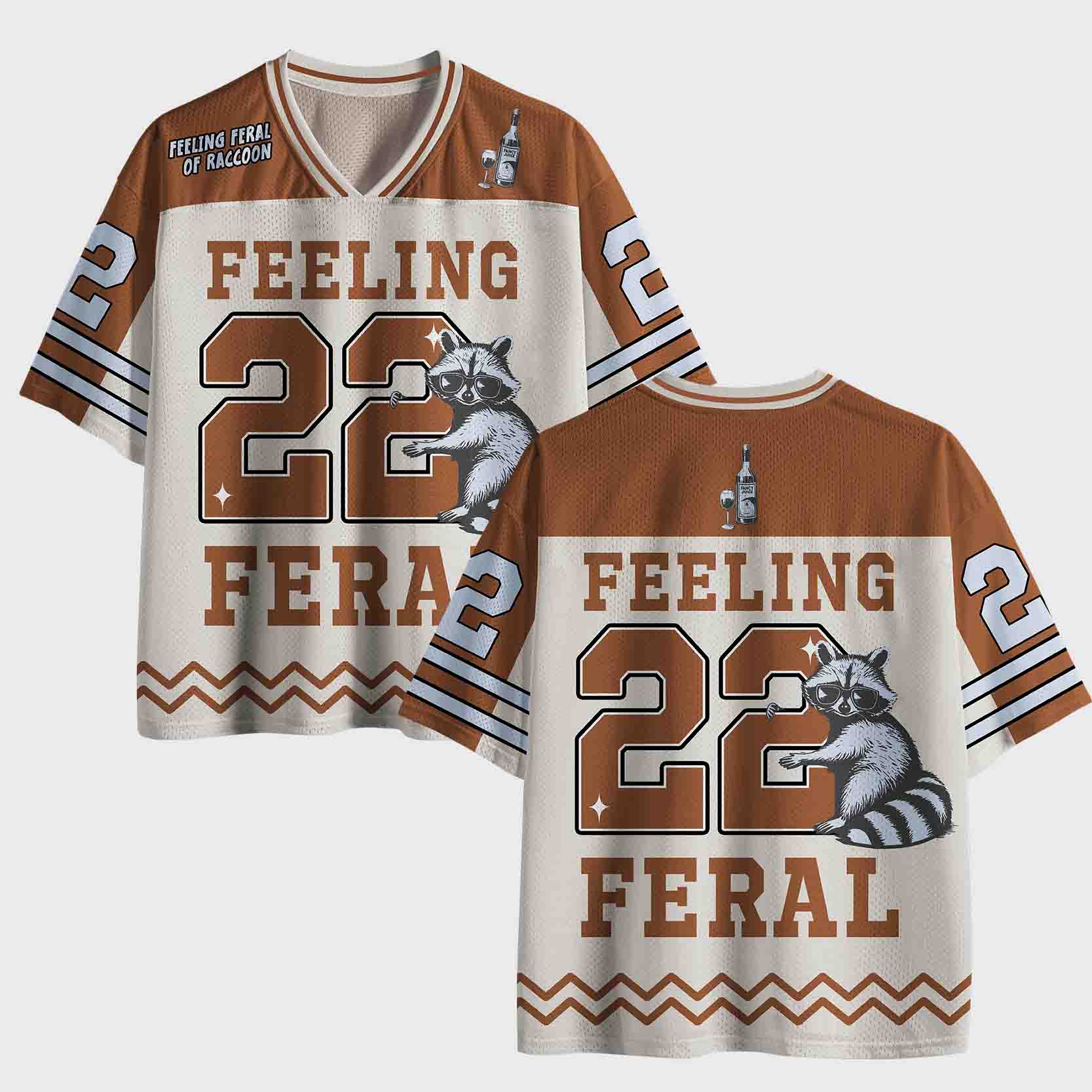 Personalized Feeling Feral Mesh Jersey