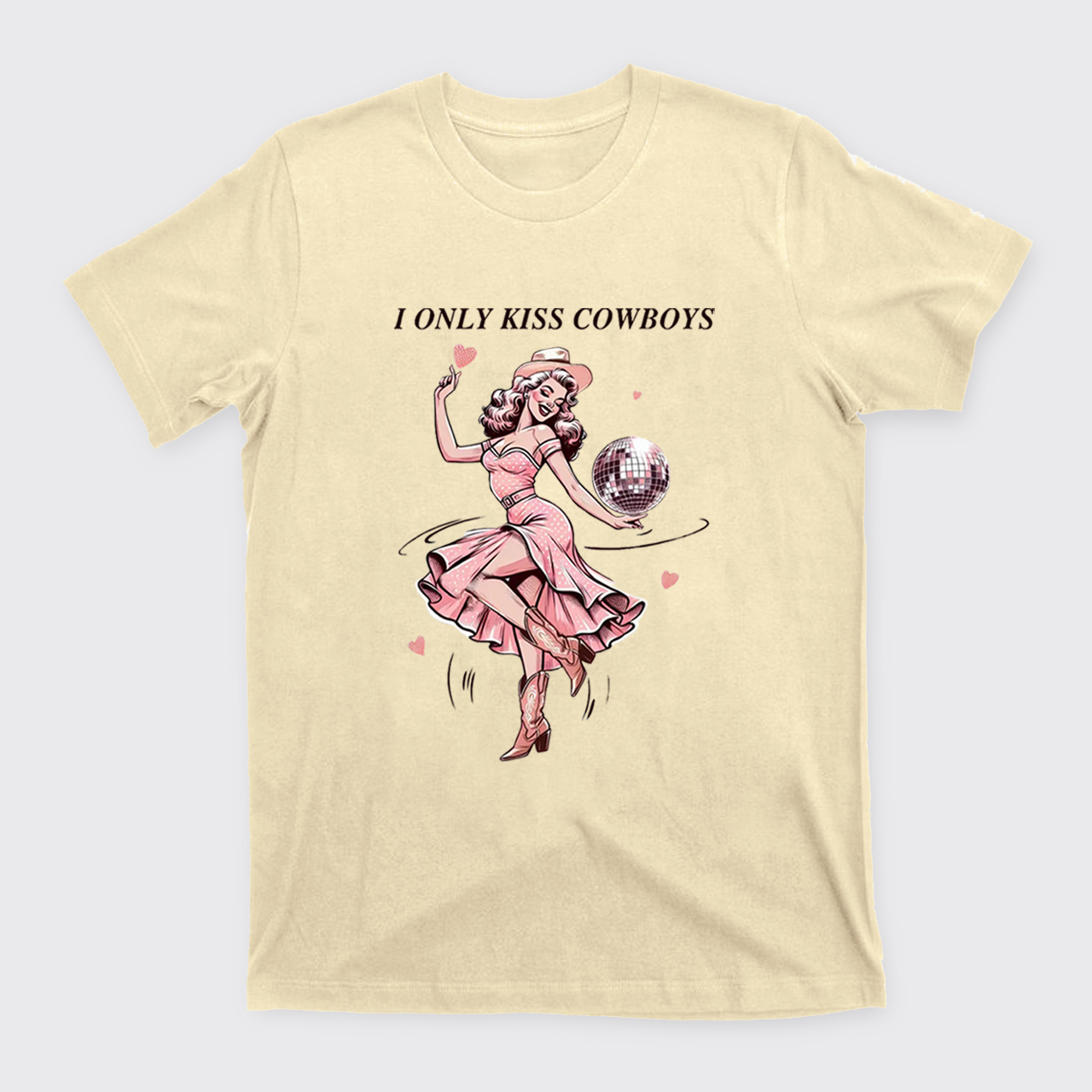 I Only Kiss Cowboys T-Shirts