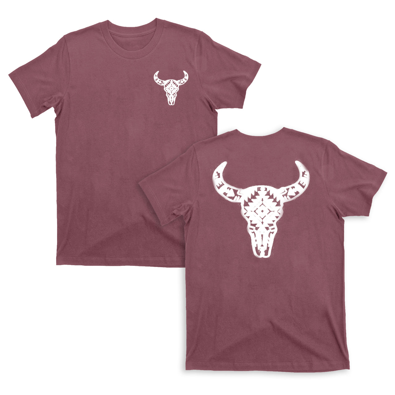 Texas Bull Head Vintage T-Shirts