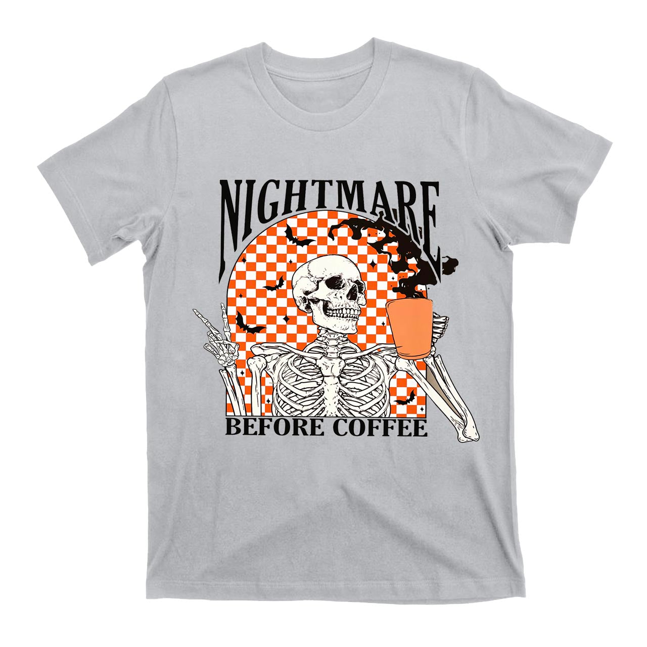 Nightmare Before Coffee Halloween T-Shirts