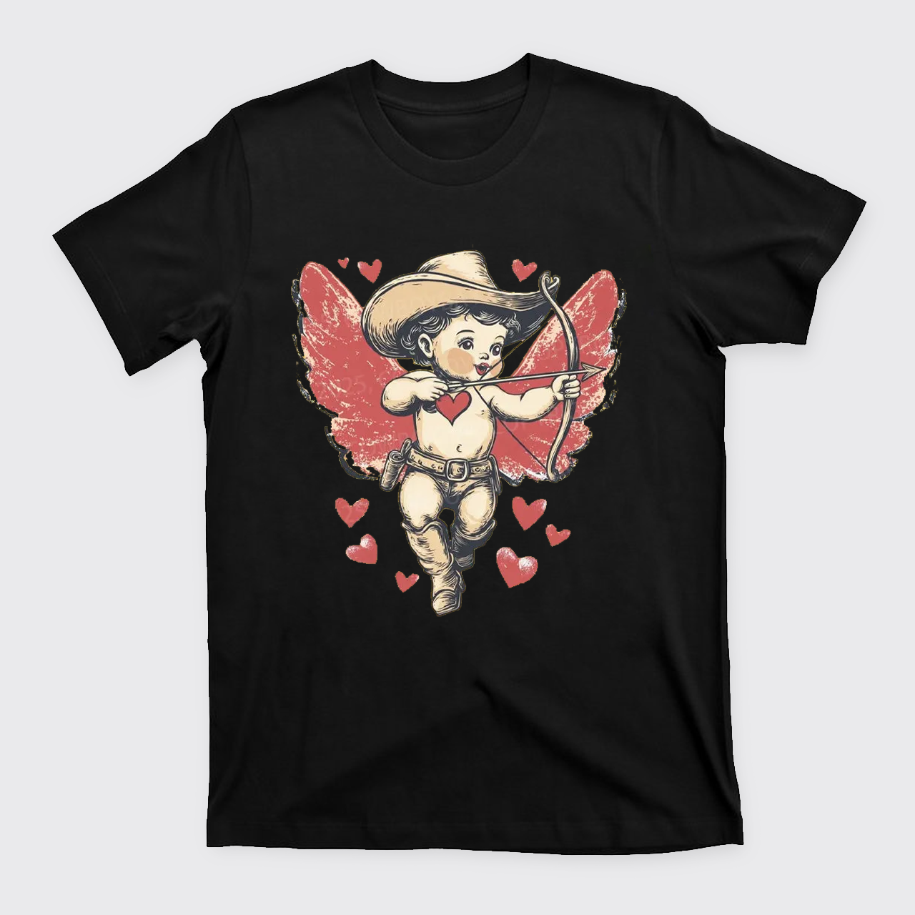 Retro Cupid Bow T-Shirts