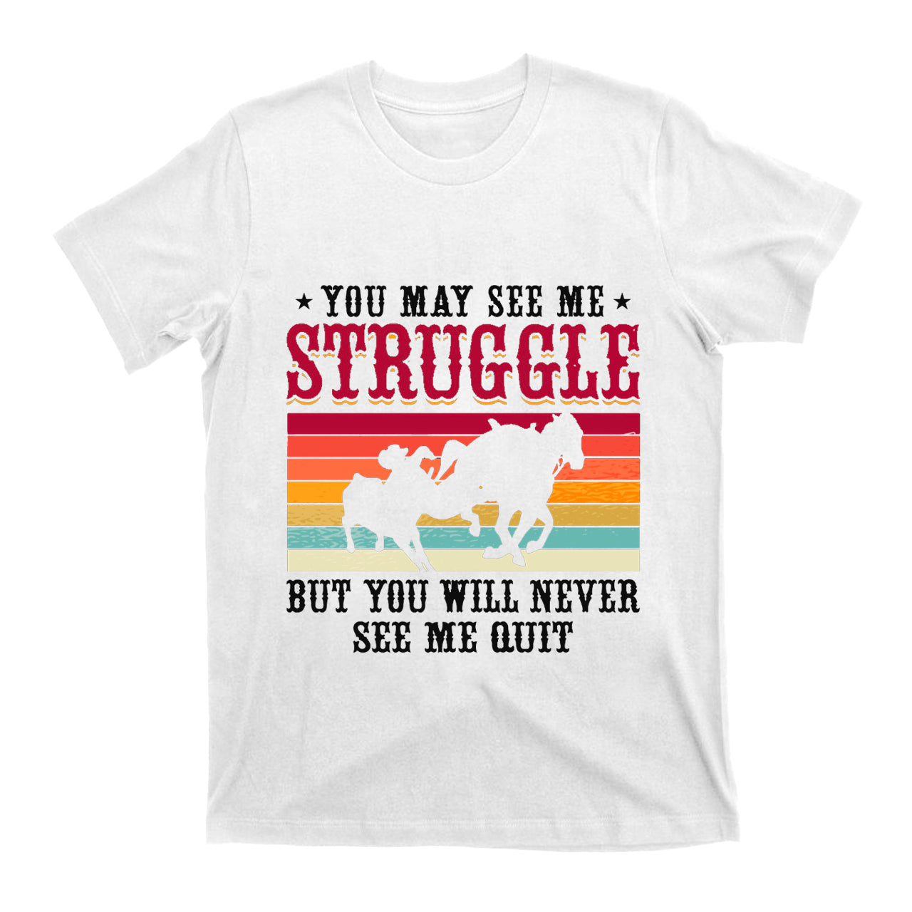 Cowboys Funny Steer Wrestlers T-Shirts