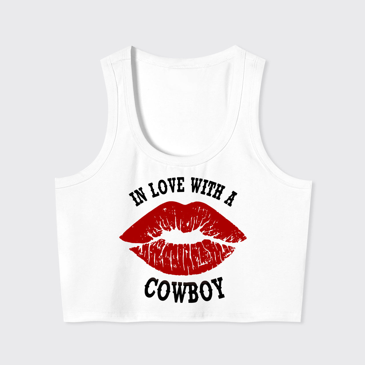 I Love Cowboys Tank Top