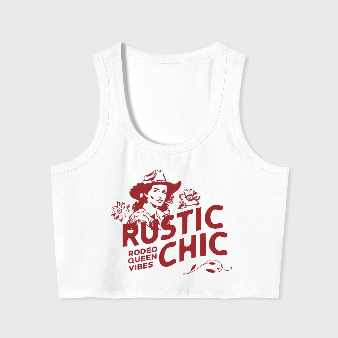Retro Cowgirl Tank Top