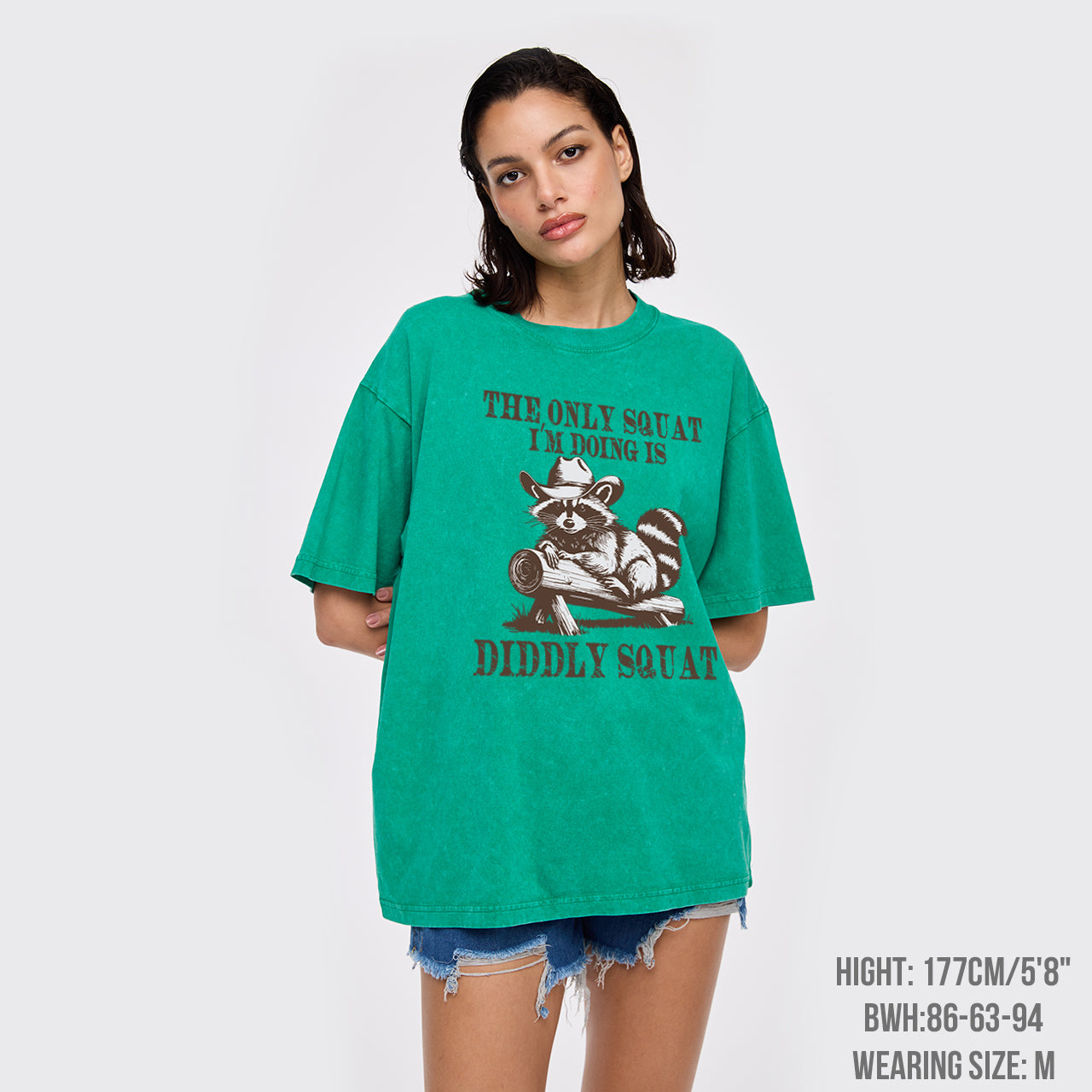 The Only Squat I'm Doing Garment-dye Tees