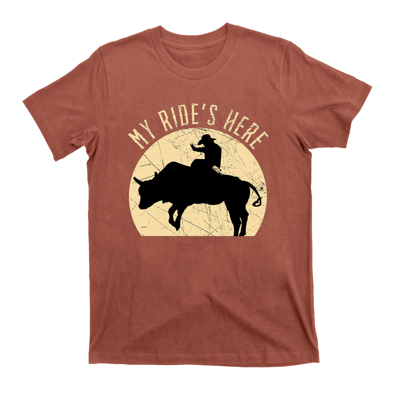 My Rides Here Cowboy T-Shirts