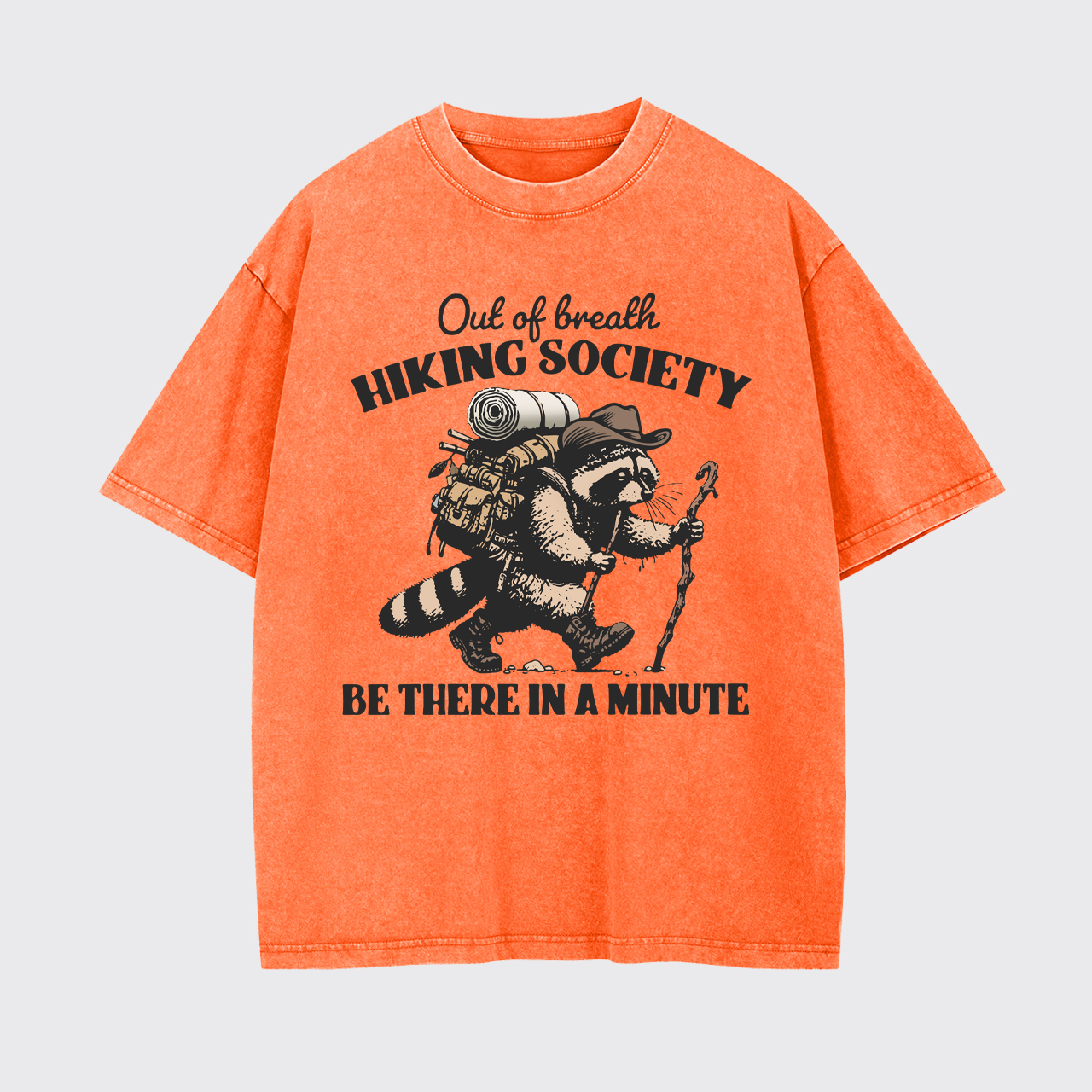 Out Of Breath Hiking Garment-dye Tees