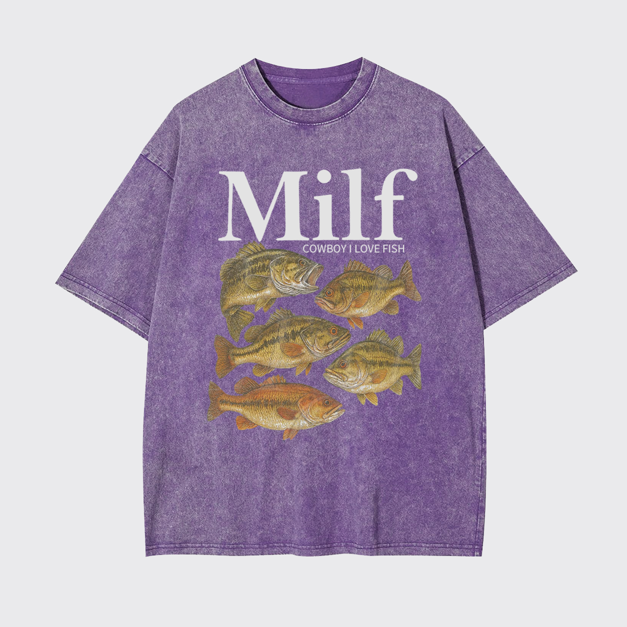 I Love Fish Garment-dye Tees