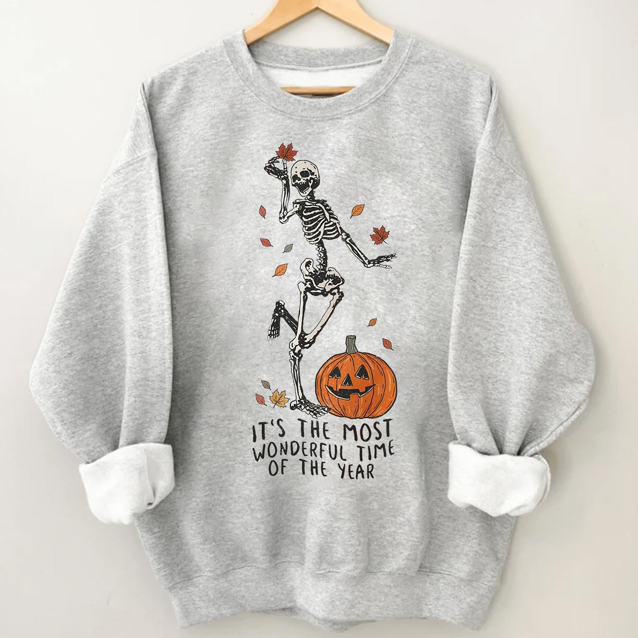 Its The Most Wondrful Time Halloween Sweatshirt