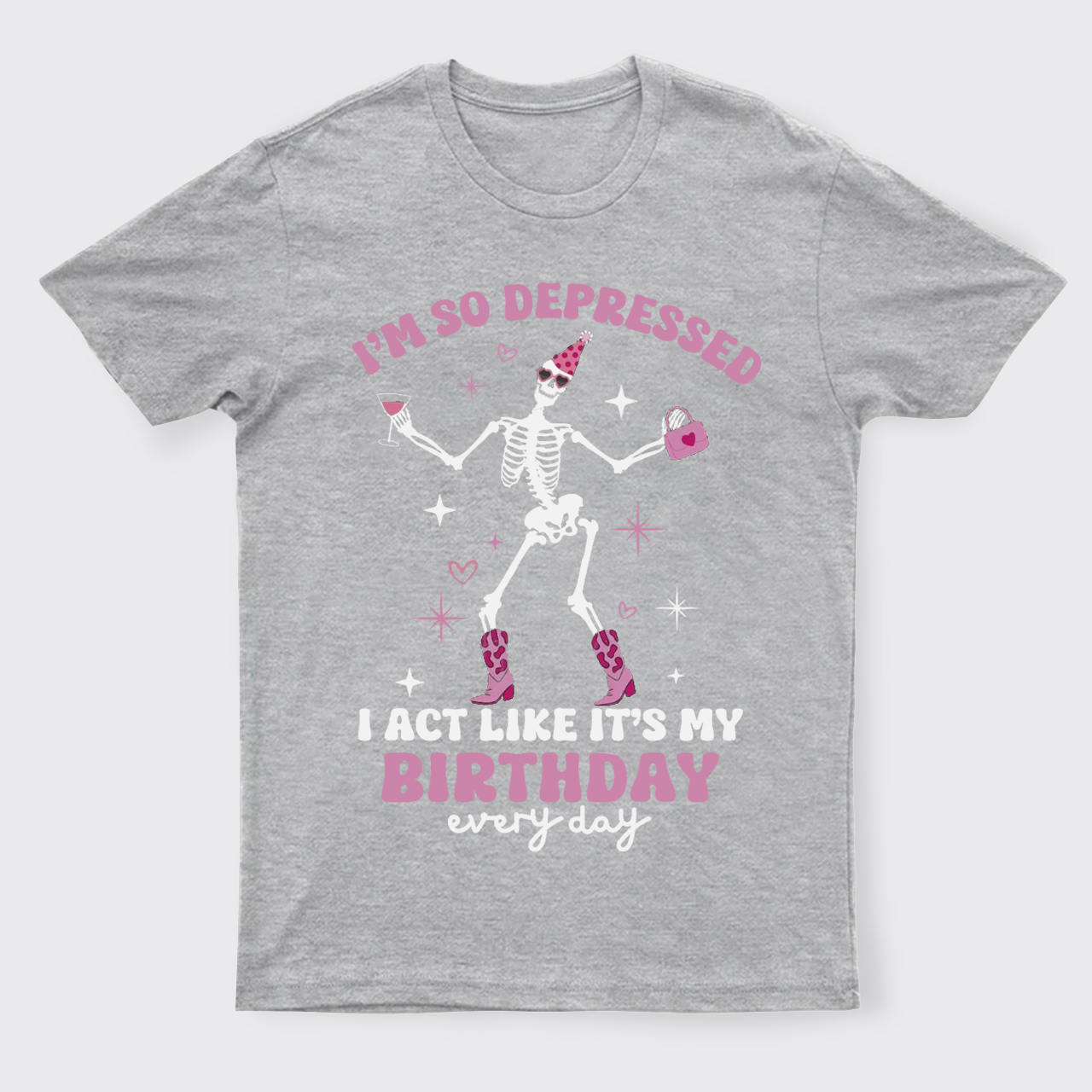 I'm So Depressed Music T-Shirts