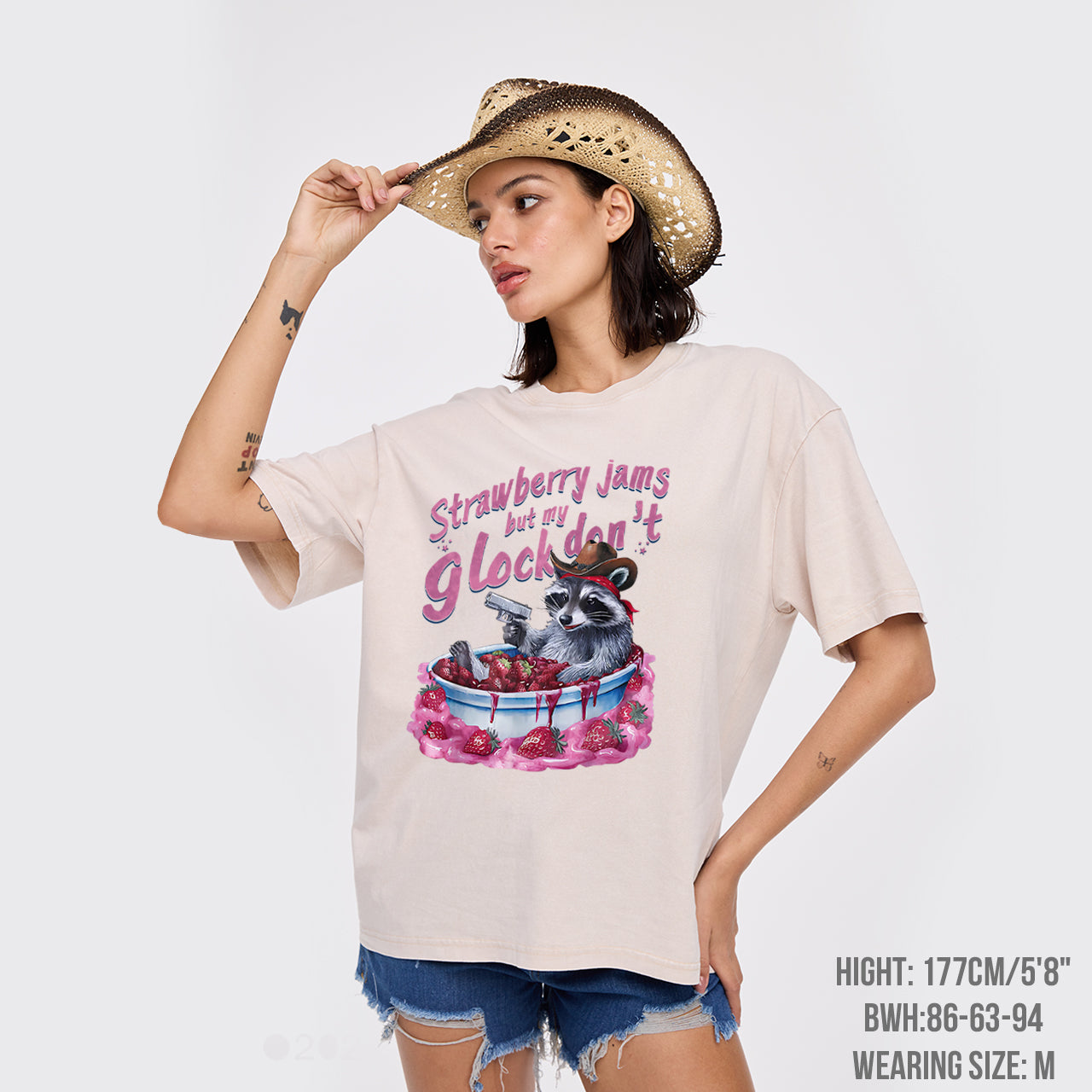 Let's Soak In The Strawberry Bath Garment-dye Tees